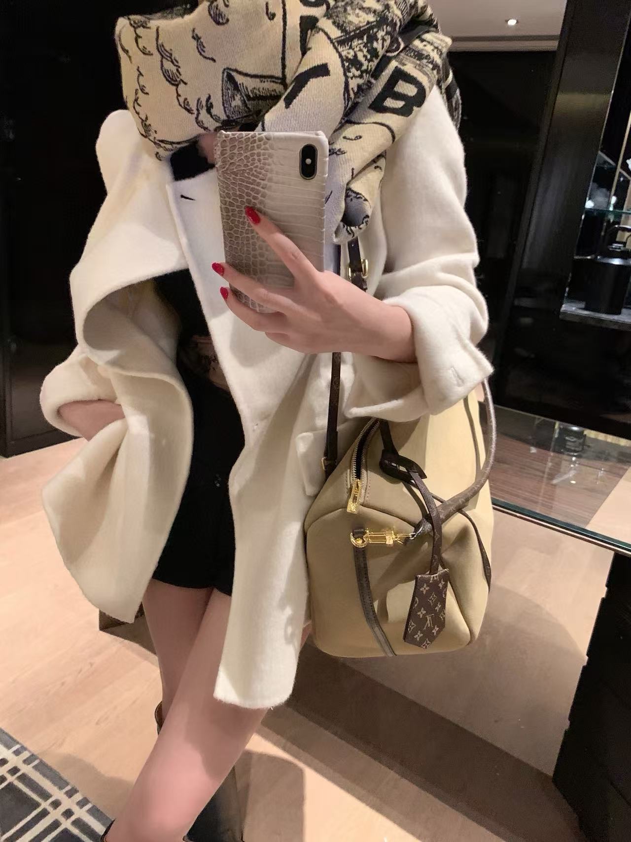 PR4DA トライアングルロゴ 両面カシミアコート【50％割引+送料無料】