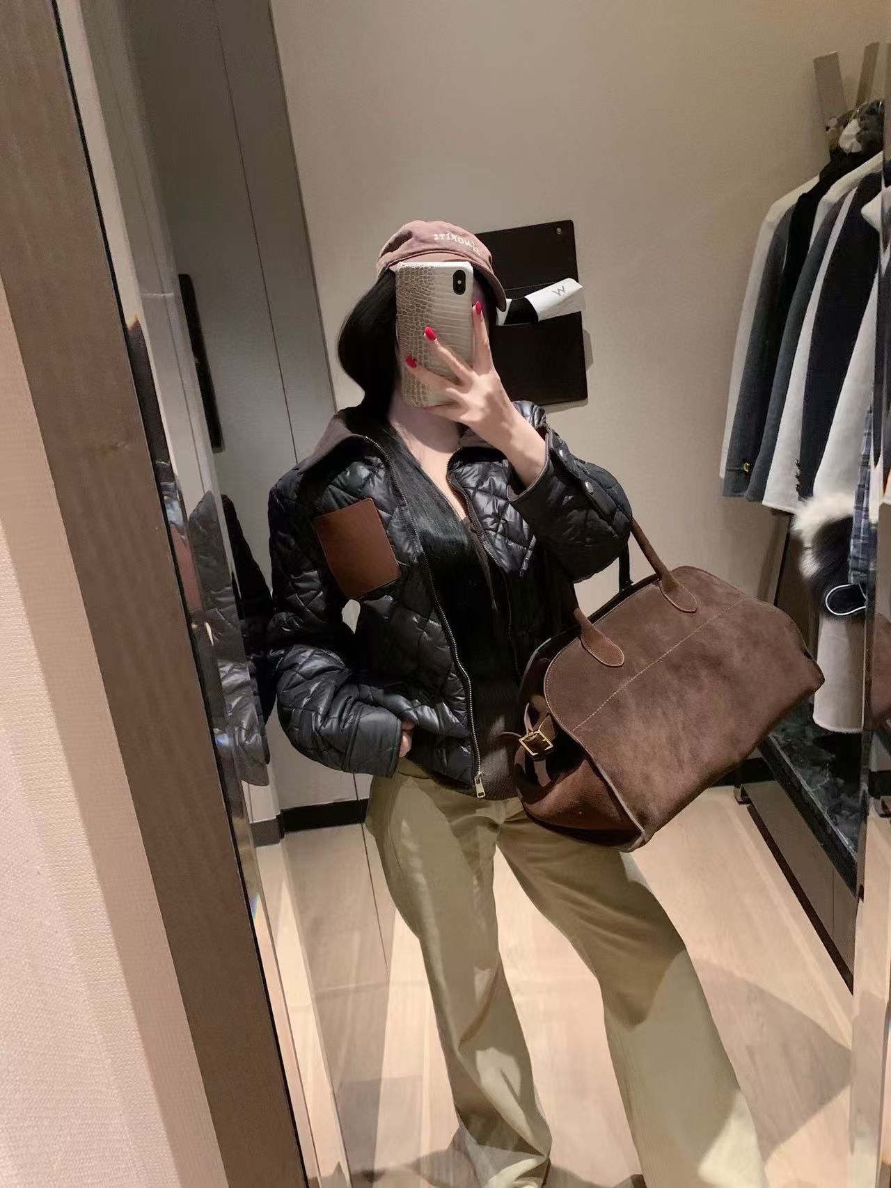 L0WEW 秋冬 キルティングジャケット【50％割引+送料無料】