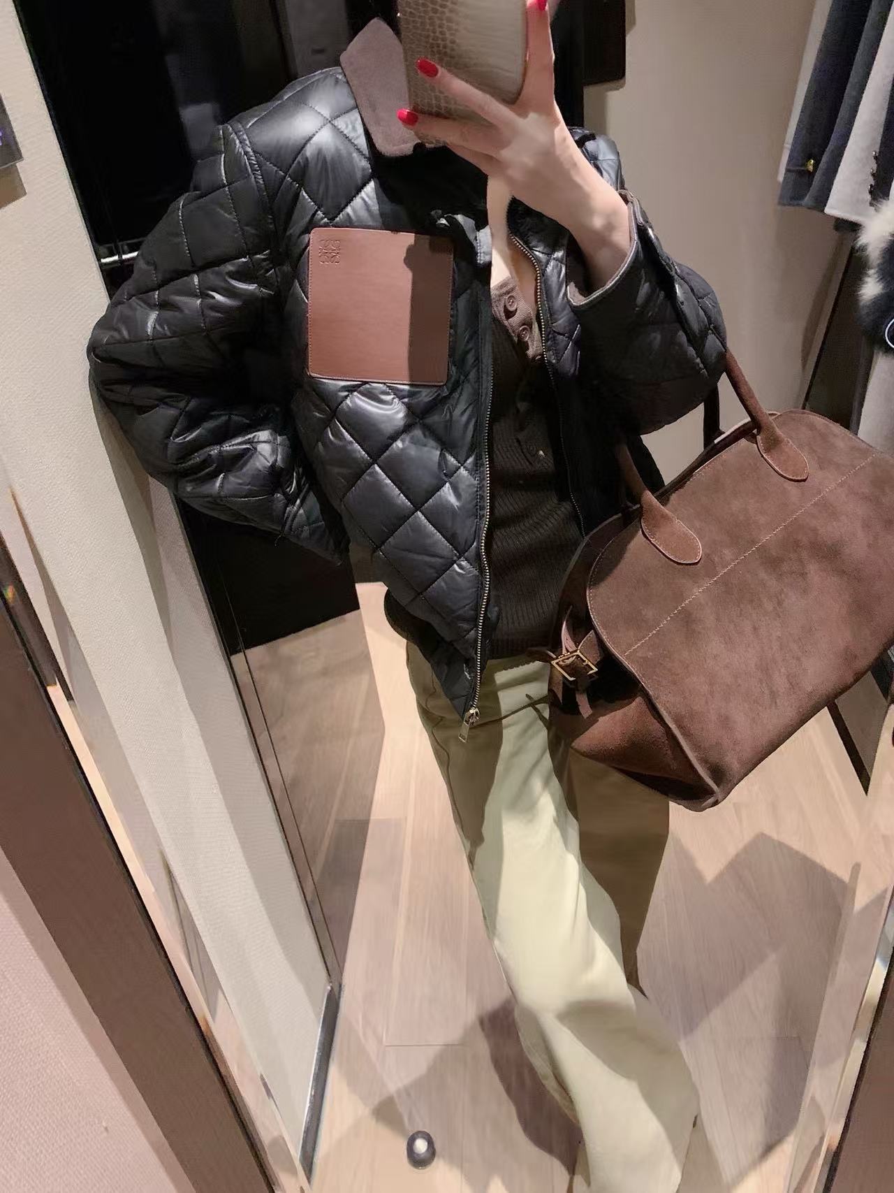 L0WEW 秋冬 キルティングジャケット【50％割引+送料無料】