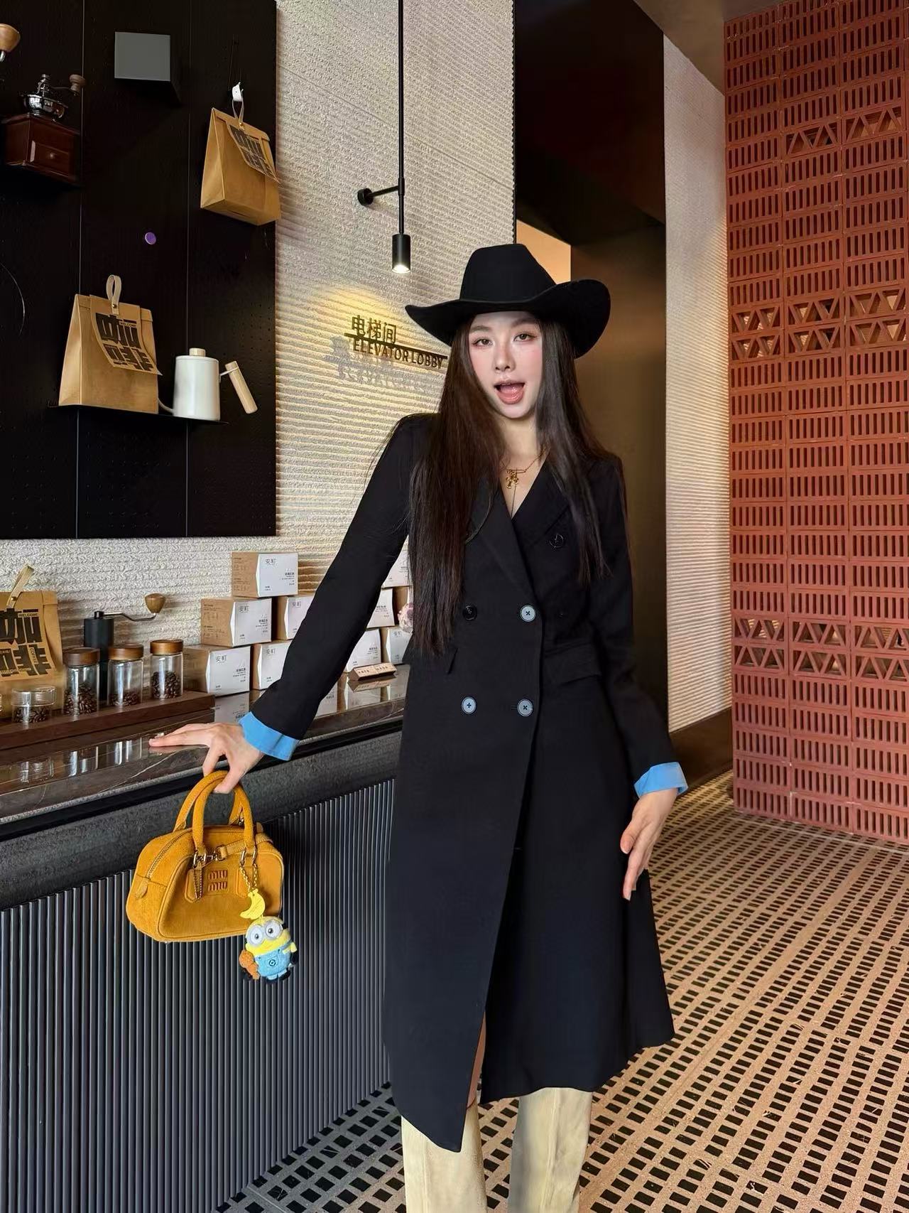 M1UM1U 高品質ダブルブレストオーバーコート【50％割引+送料無料】