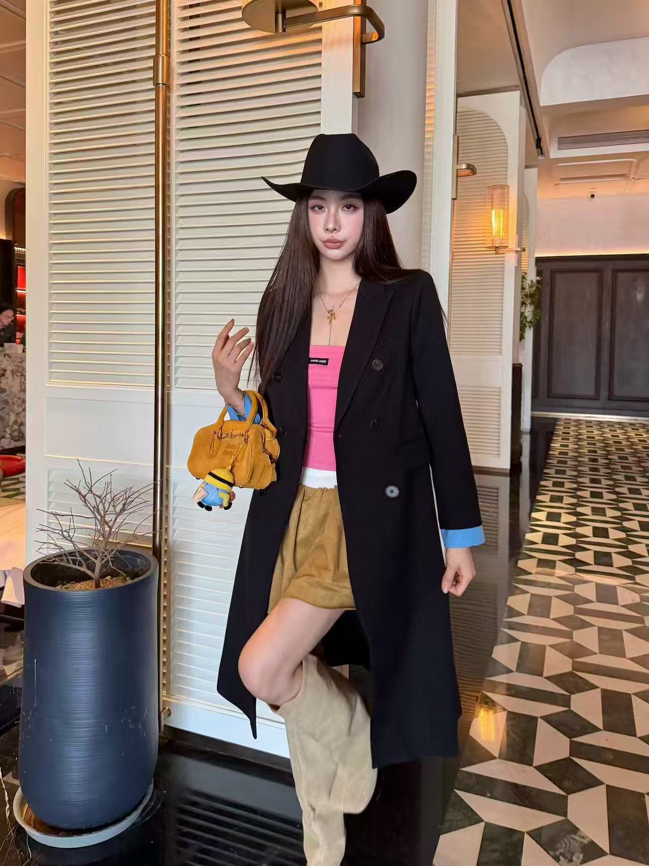 M1UM1U 高品質ダブルブレストオーバーコート【50％割引+送料無料】