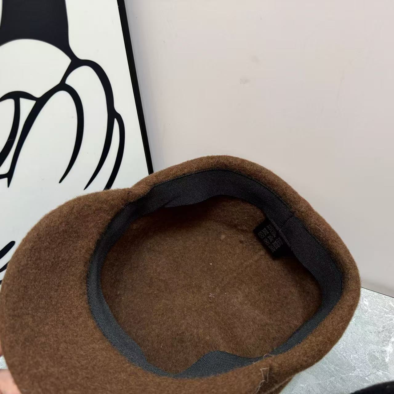 CHANE1 ダブルC ウール ベースボールキャップ【50％割引+送料無料】