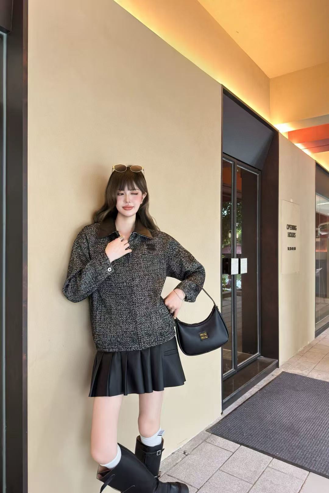 M1UM1U シンプルレタージャケット【50％割引+送料無料】