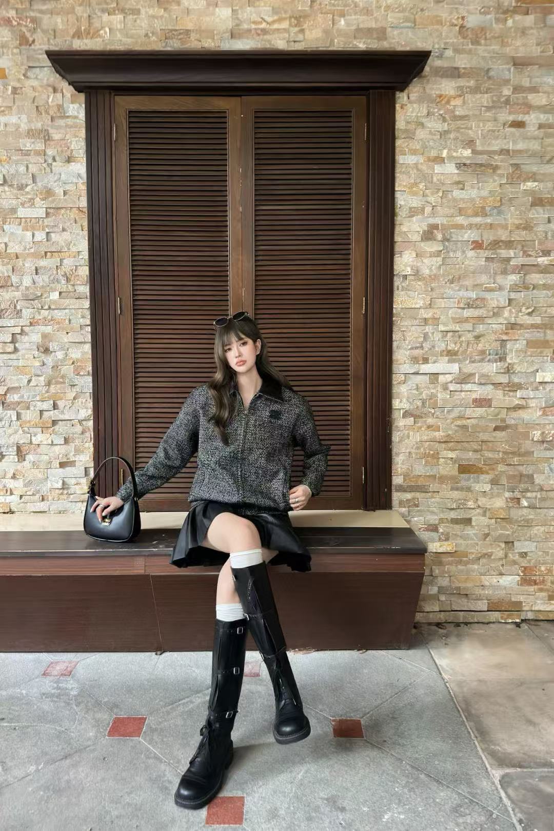 M1UM1U シンプルレタージャケット【50％割引+送料無料】