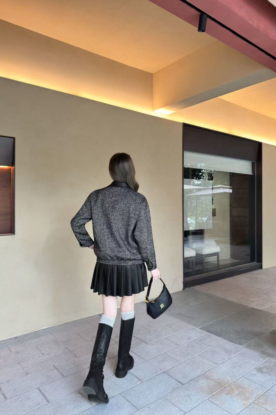 M1UM1U シンプルレタージャケット【50％割引+送料無料】