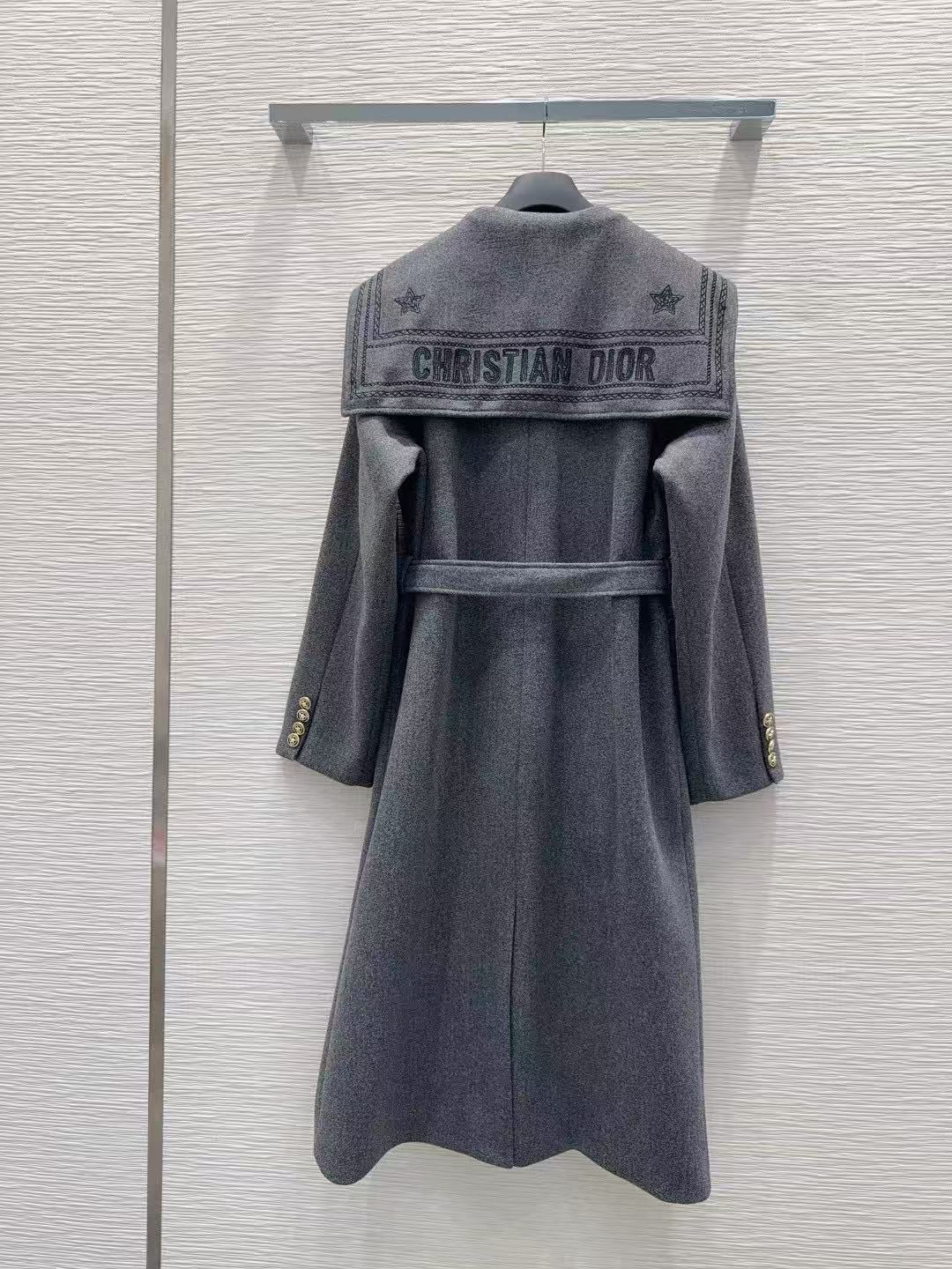 DIOR ラペルロングコート【50％割引+送料無料】