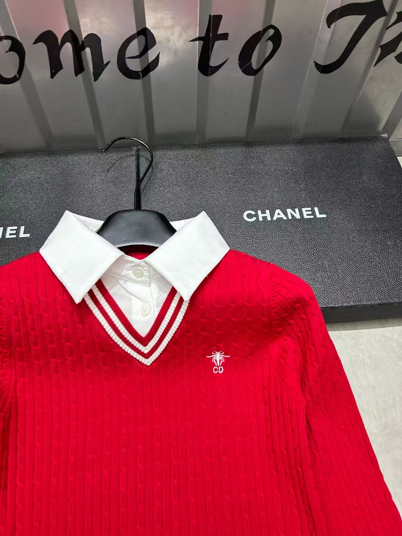 DIORウールCDセーター【50％割引+送料無料】