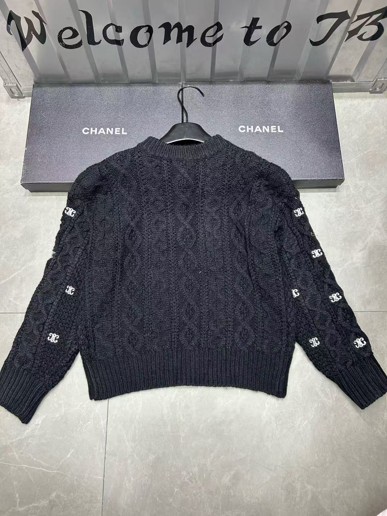 CEL1NE 凱旋門メタルボタンセーター【50％割引+送料無料】