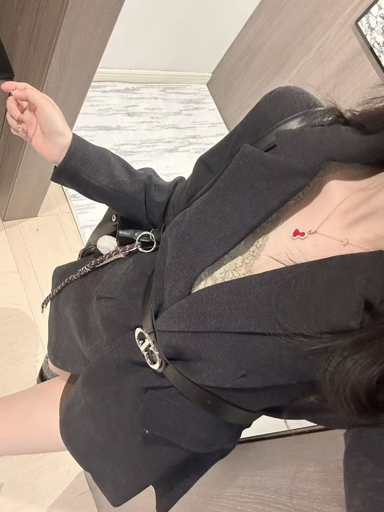 DI0RCD ベルト付きスーツジャケット【50％割引+送料無料】