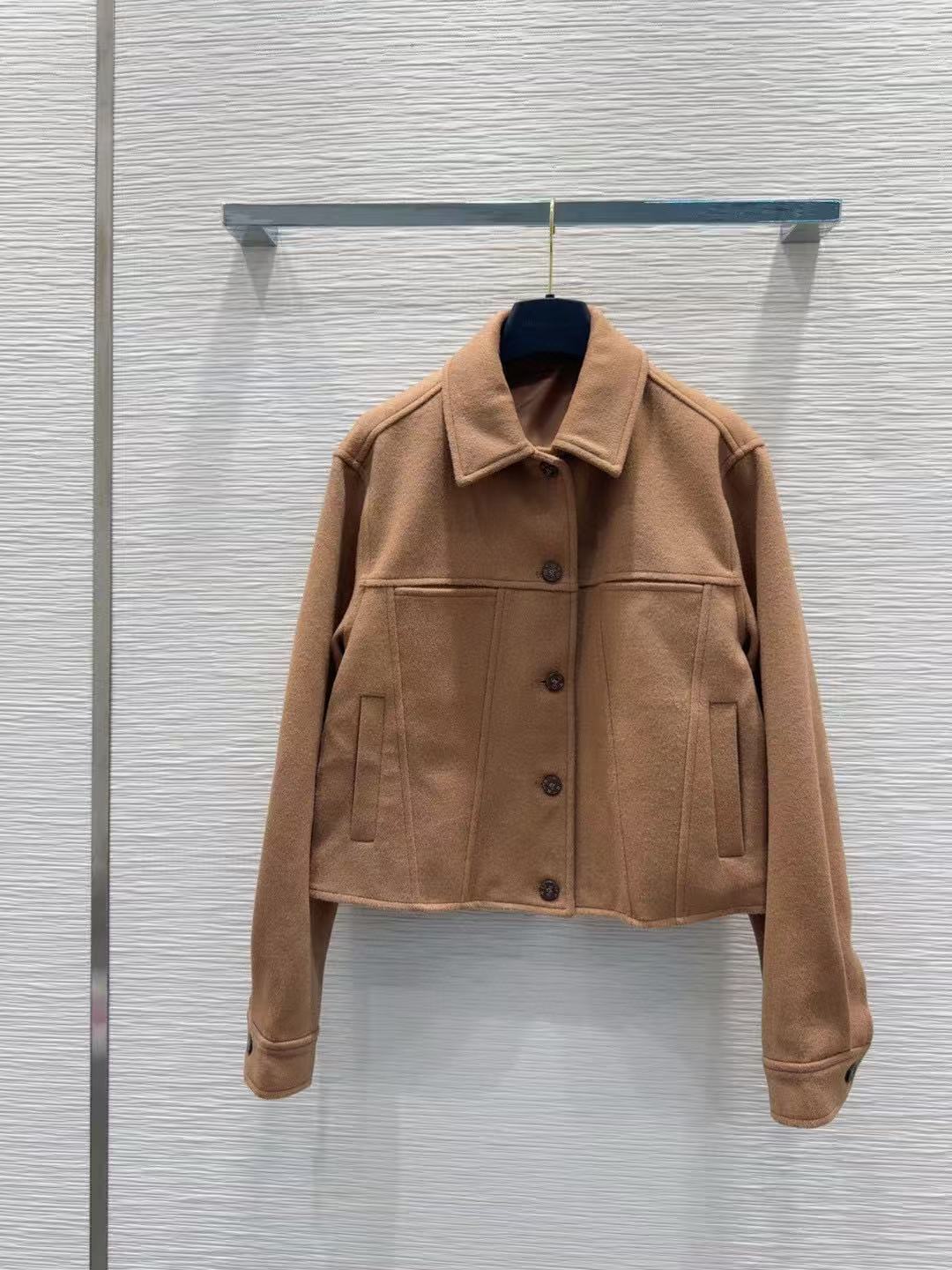 DIOR シンプルウールコート＋ドレス ツーピースセット【50％割引+送料無料】