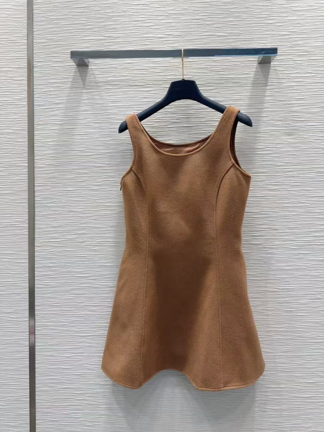 DIOR シンプルウールコート＋ドレス ツーピースセット【50％割引+送料無料】