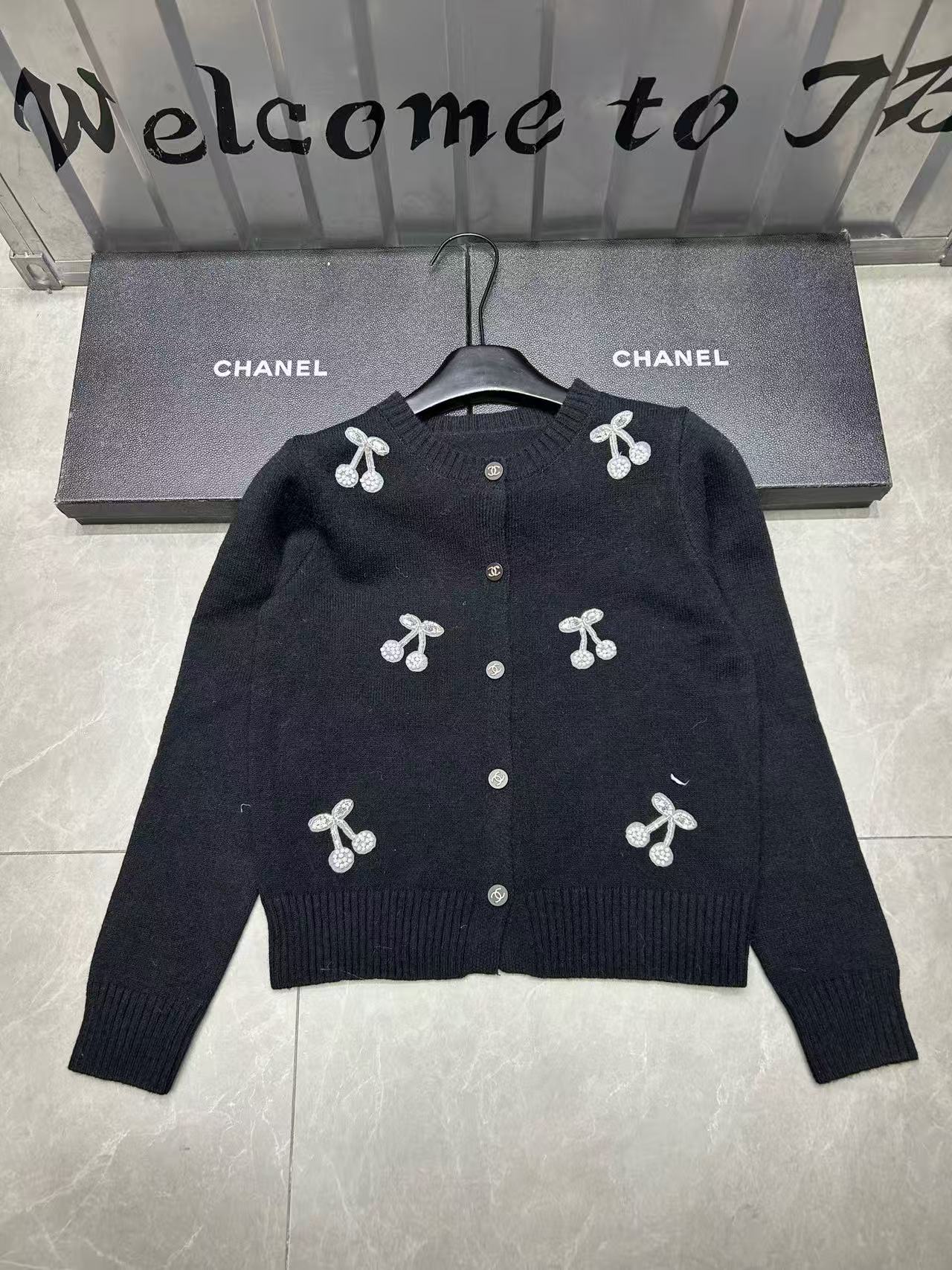 CHANE1 チェリーウールカーディガン【50％割引+送料無料】