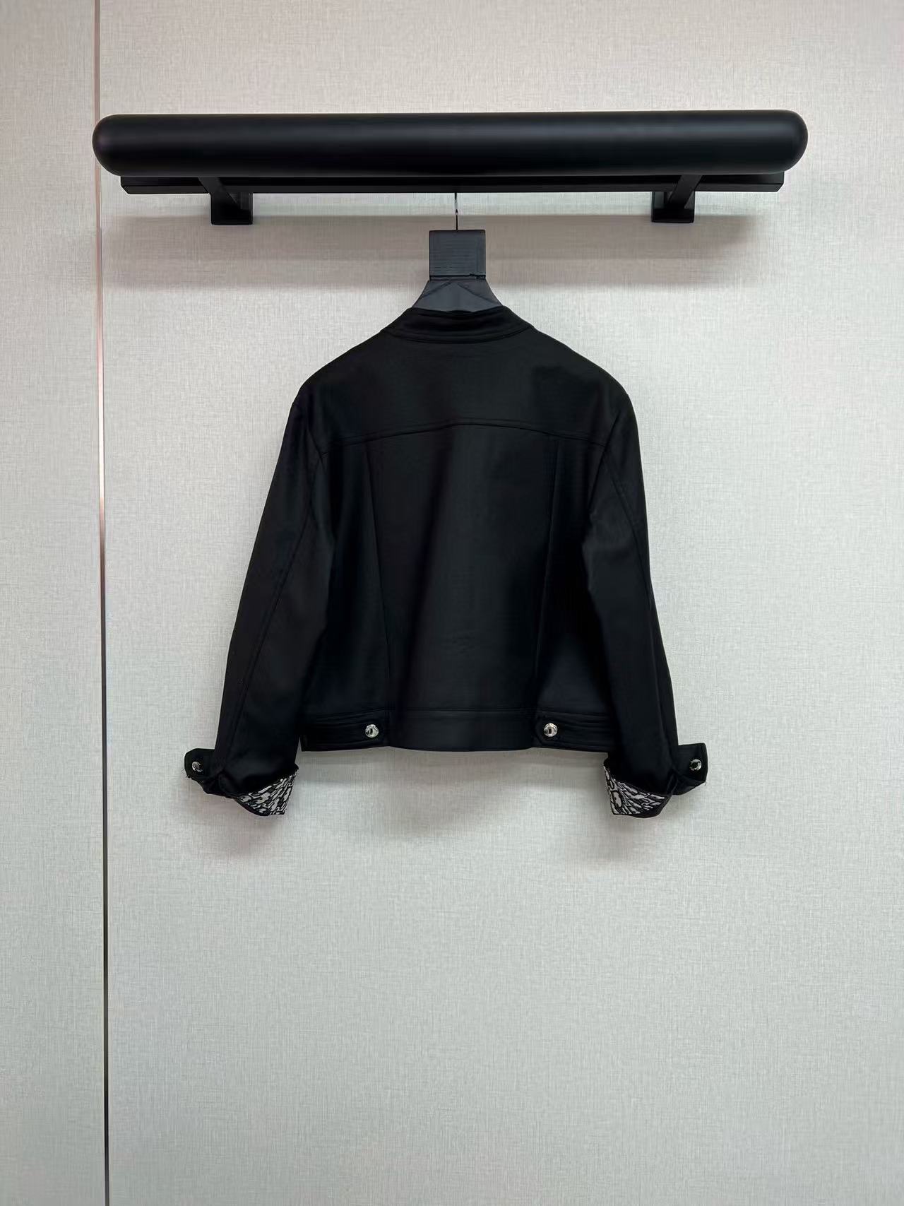 DIOR スタンドカラー ショートジャケット【50％割引+送料無料】