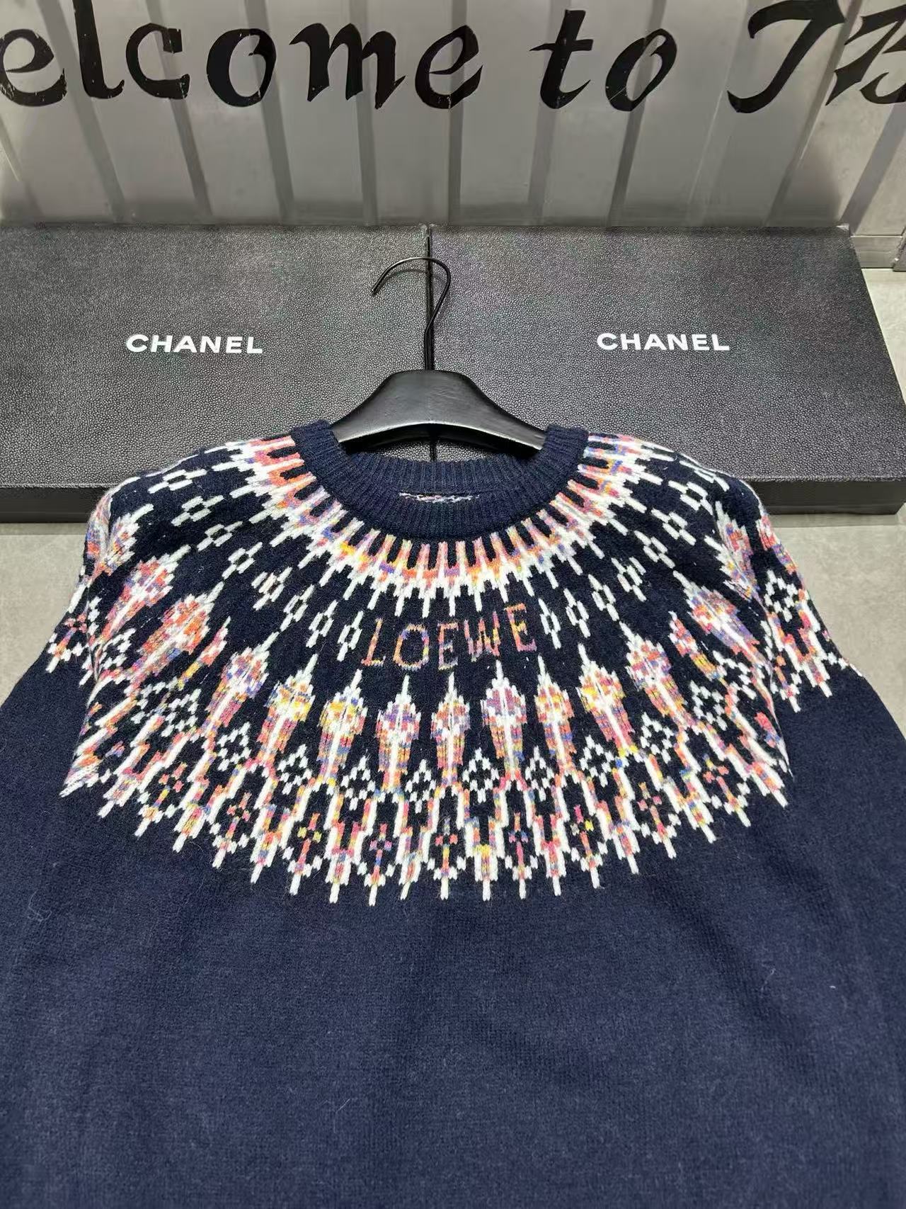 CEL1NE カラフルウールセーター【50％割引+送料無料】