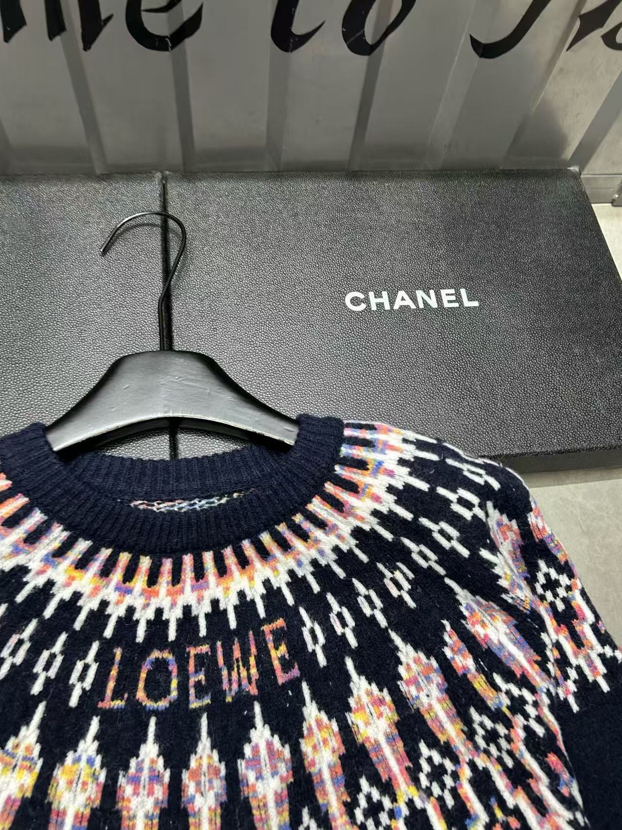 CEL1NE カラフルウールセーター【50％割引+送料無料】