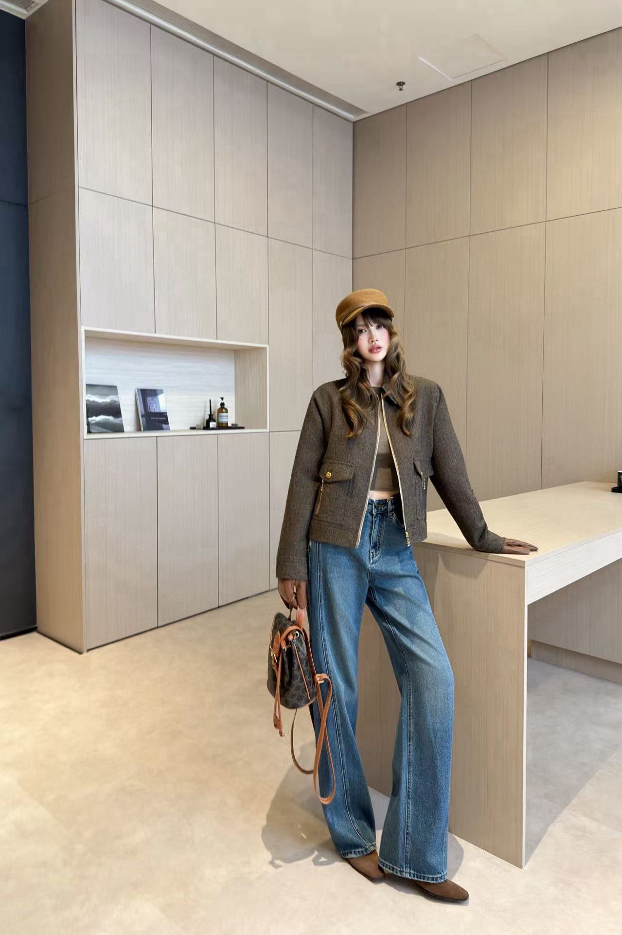 CEL1NE ツーポケットカラージャケット【50％割引+送料無料】