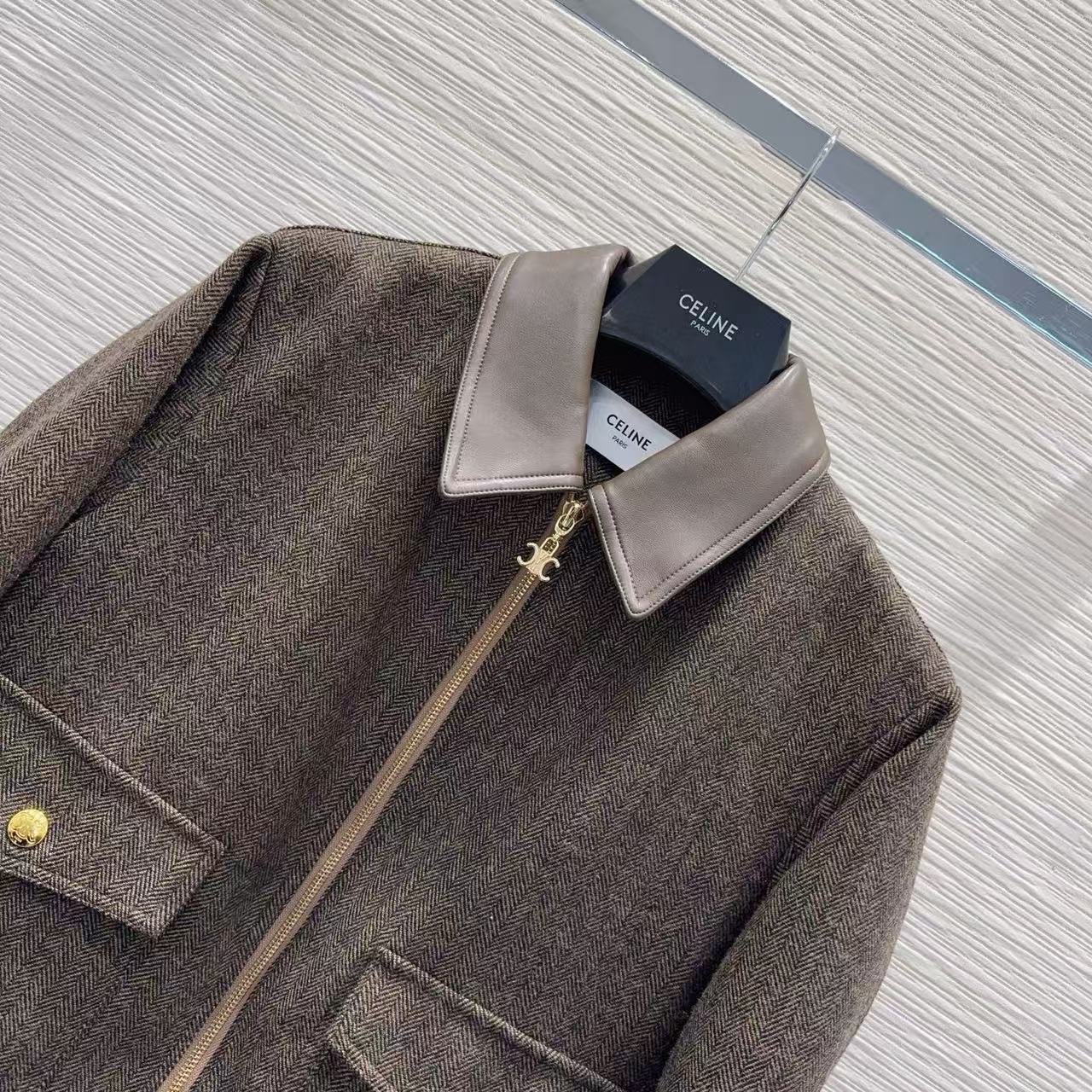 CEL1NE ツーポケットカラージャケット【50％割引+送料無料】