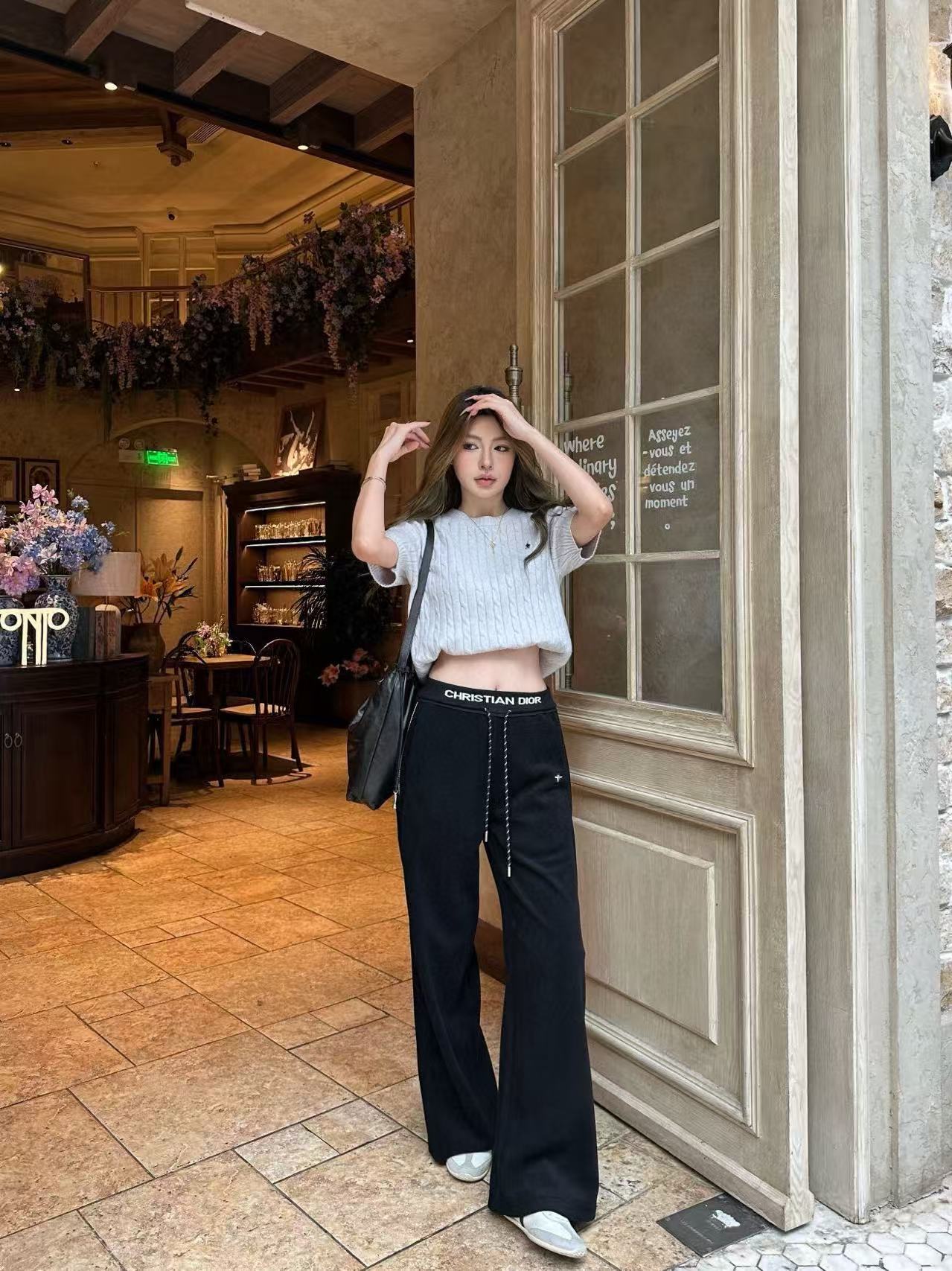 DIORレターカジュアルパンツ【50％割引+送料無料】