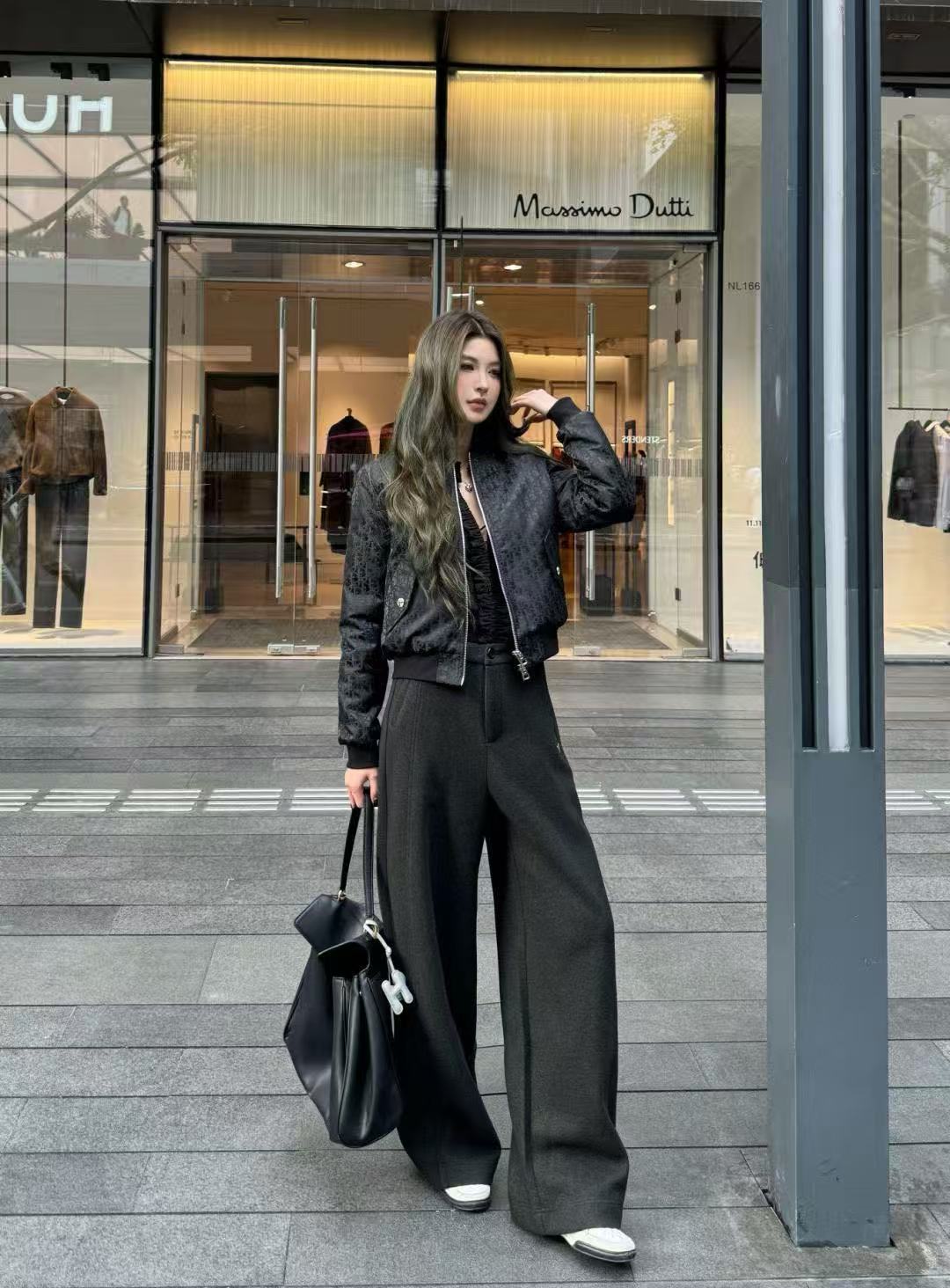 DIOR ジャカード ジッパー ジャケット【50％割引+送料無料】