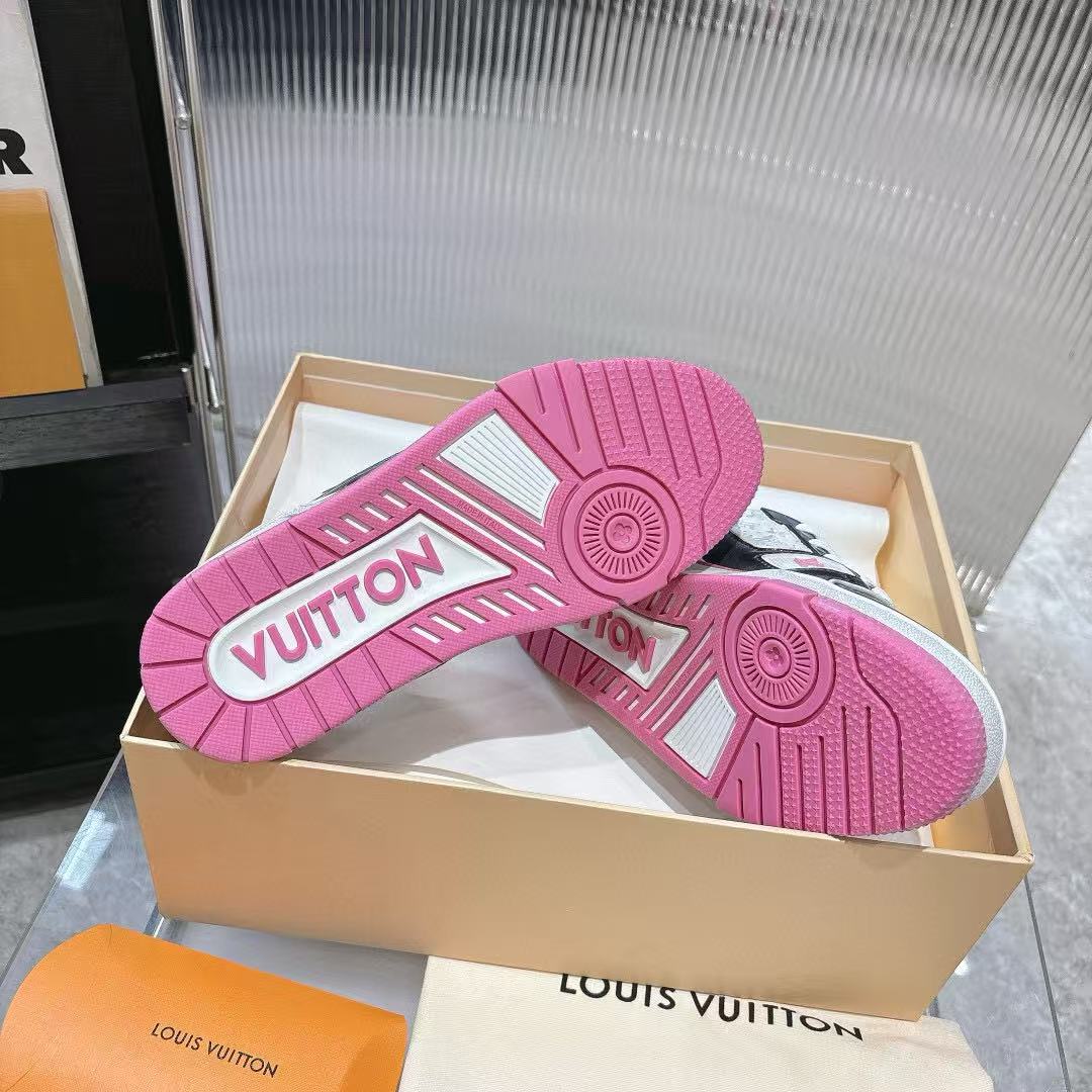 LVの高品質プリントプラットフォームシューズ【50％割引+送料無料】