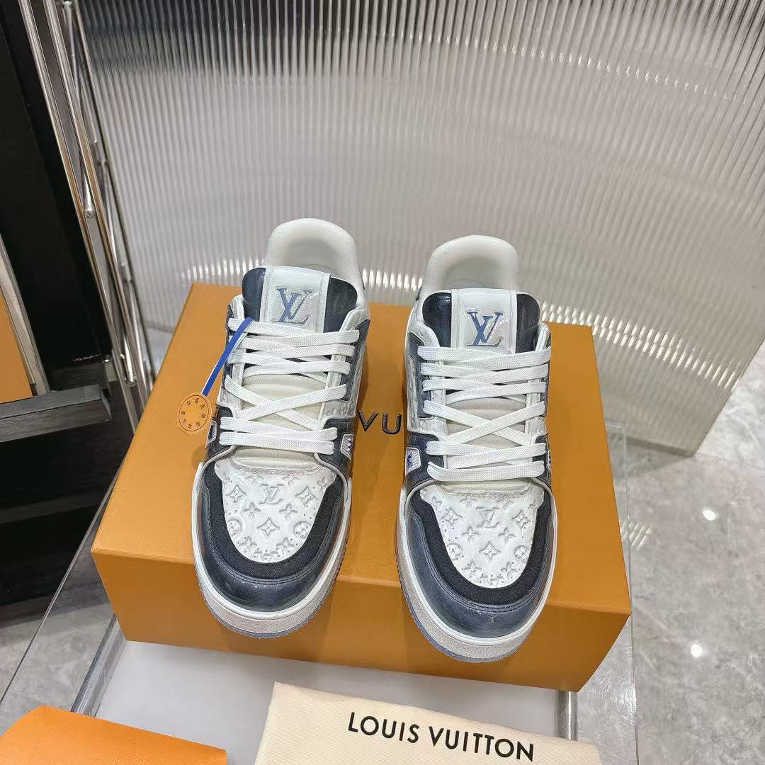 LVの高品質プリントプラットフォームシューズ【50％割引+送料無料】