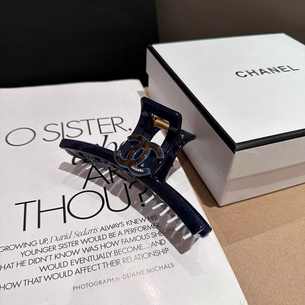 CHANE1 ダブルCヘアクリップ【50％割引+送料無料】