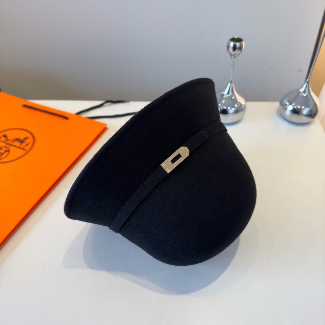 HERME5シンプルなウールの漁師の帽子【50％割引+送料無料】