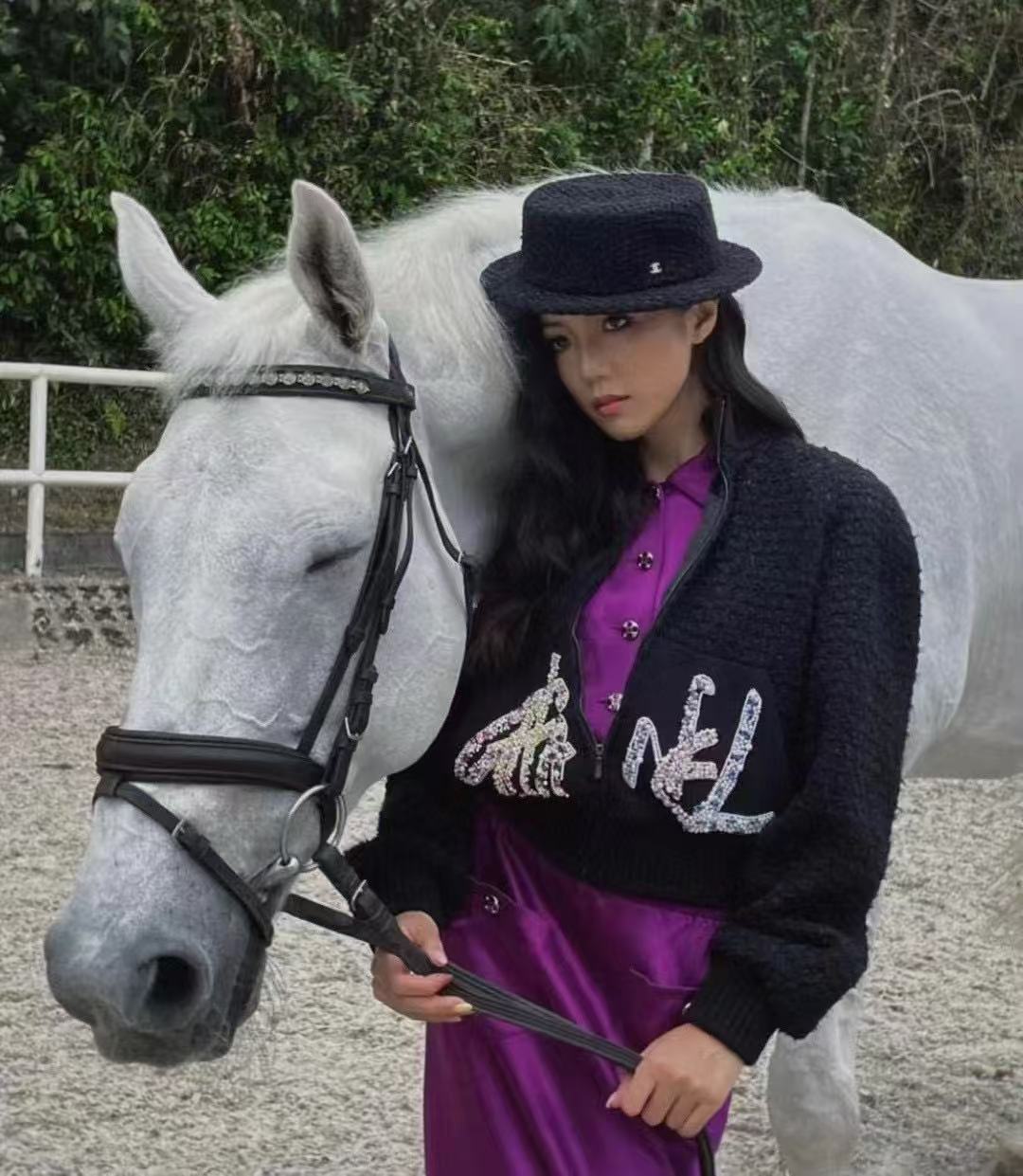 CHANE1 シンプルダブルCウールフラットトップハット【50％割引+送料無料】