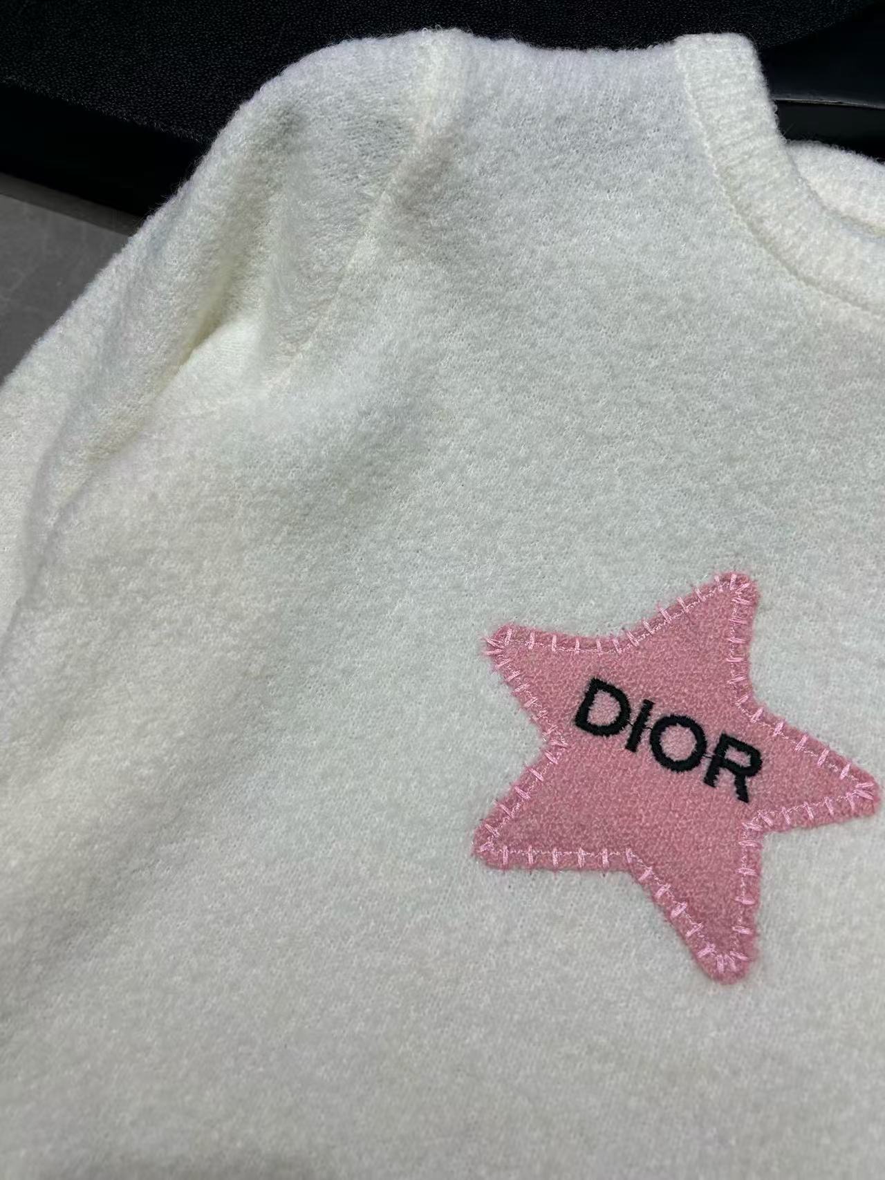 DIOR ファイブポインテッドスターレターセーター【50％割引+送料無料】