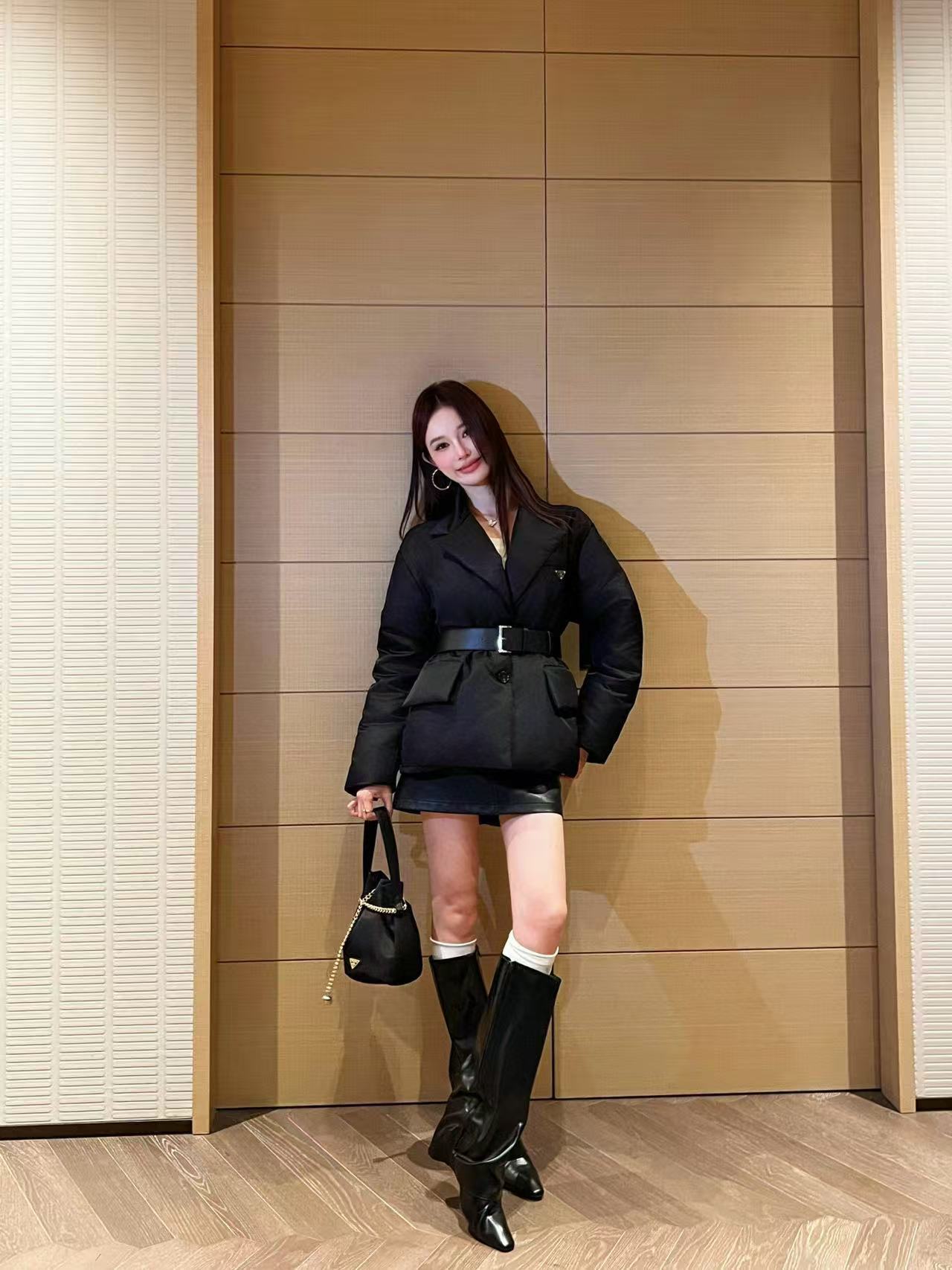 PR4DA高品質トライアングルロゴダウンジャケット【50％割引+送料無料】