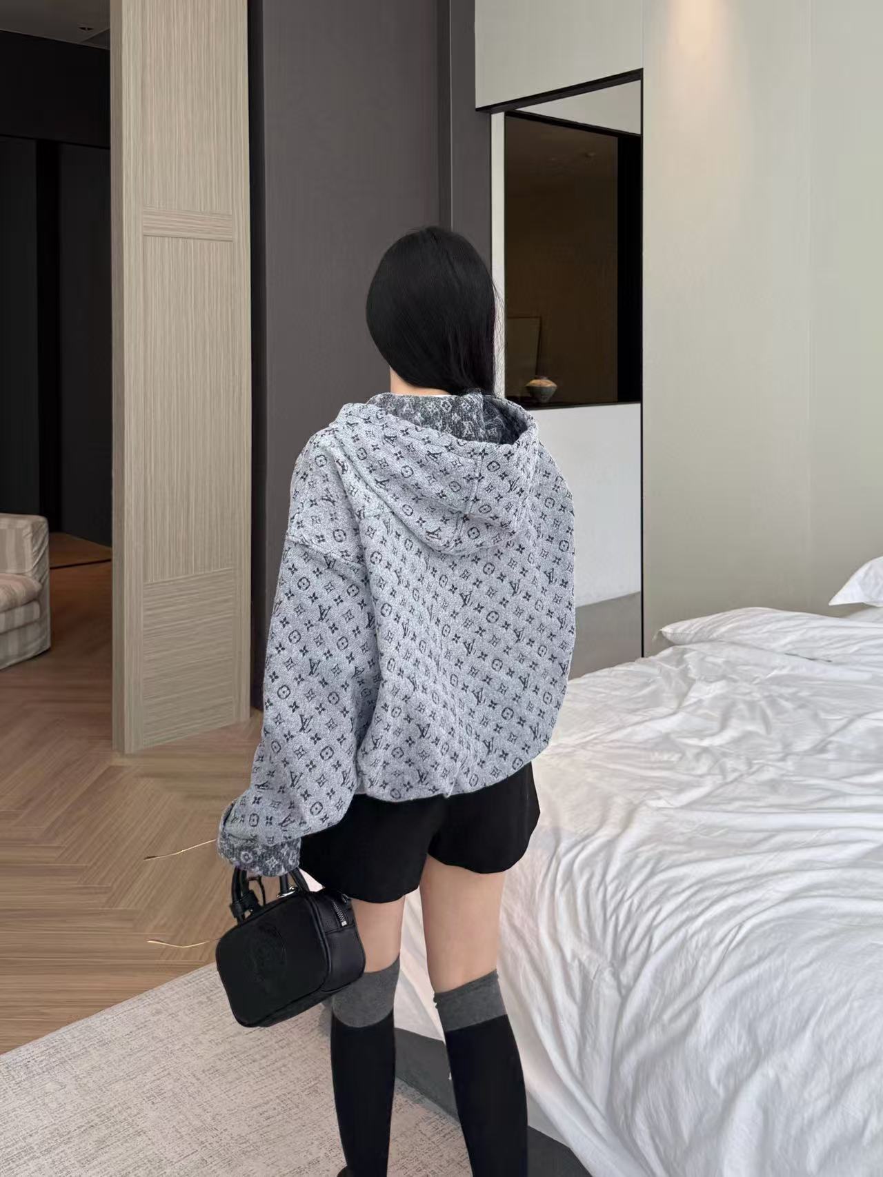 LVジャカードフードジャケット【50％割引+送料無料】