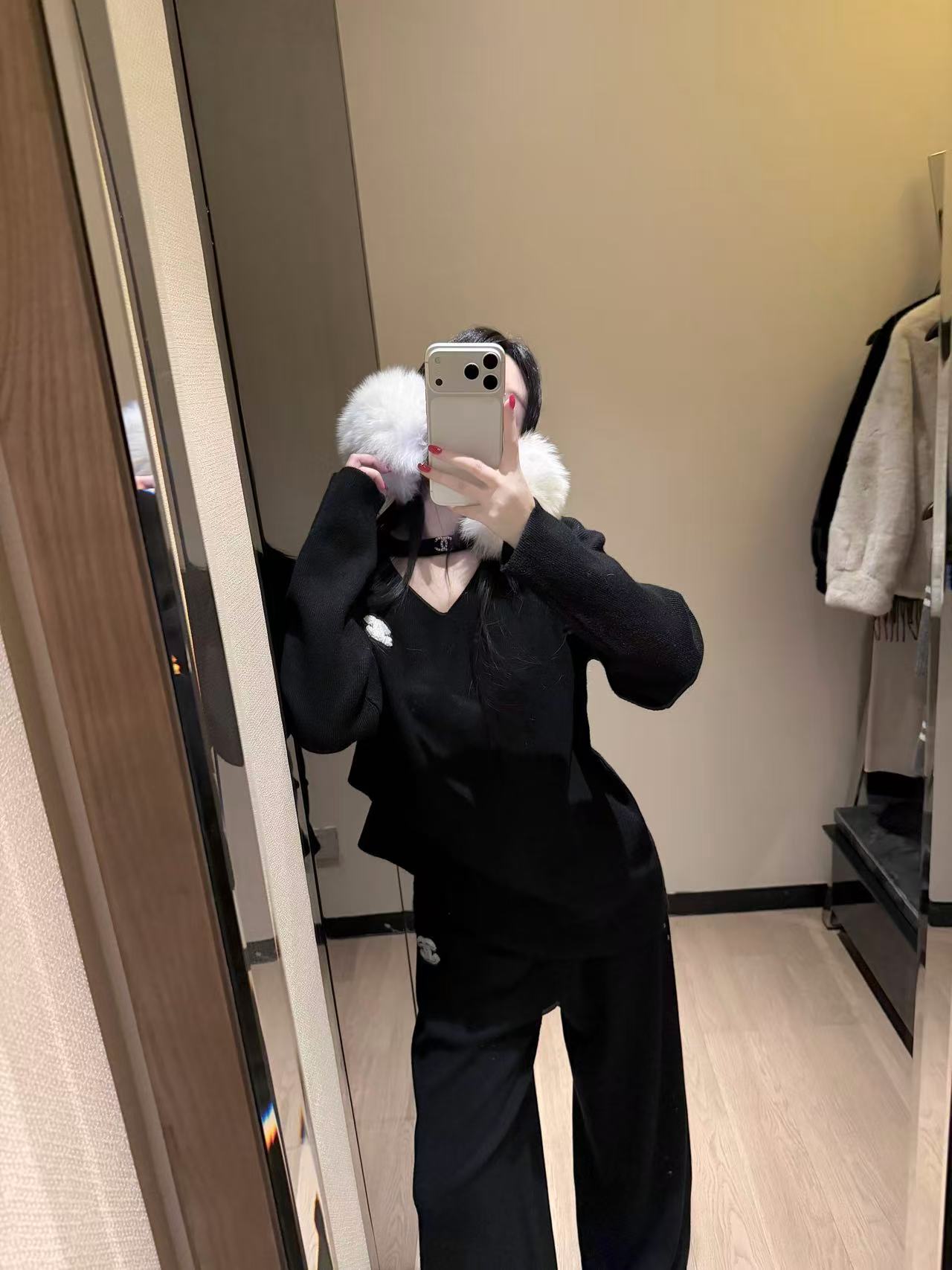 CHANE1 ダブルC ウールセット【50％割引+送料無料】