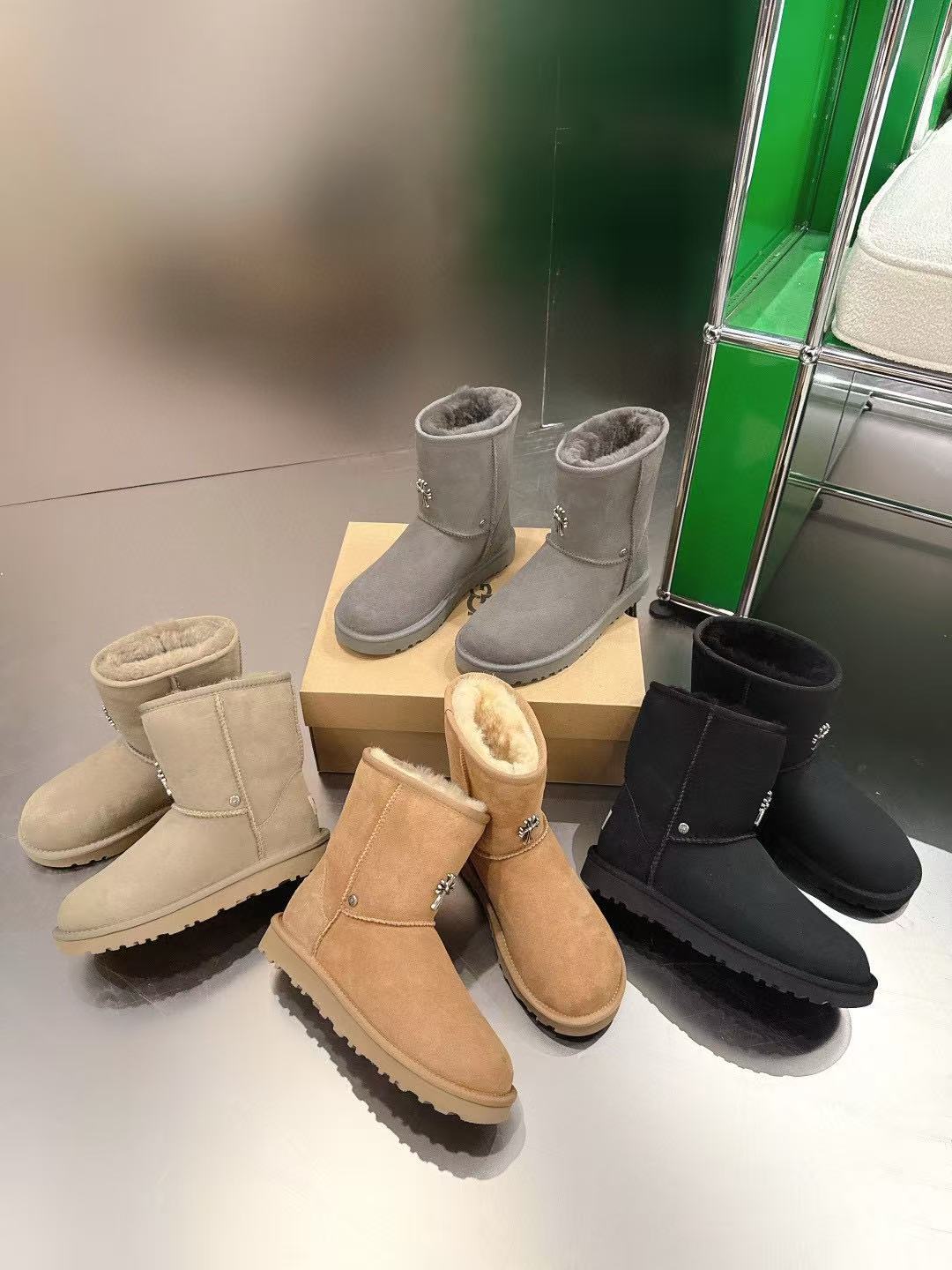 Chr0me Hearts 高品質ウール スノーブーツ【50％割引+送料無料】