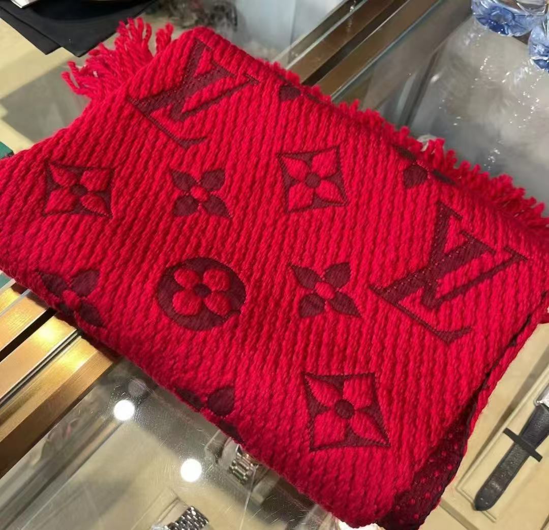 LV四つ葉のクローバーウールスカーフ【50％割引+送料無料】