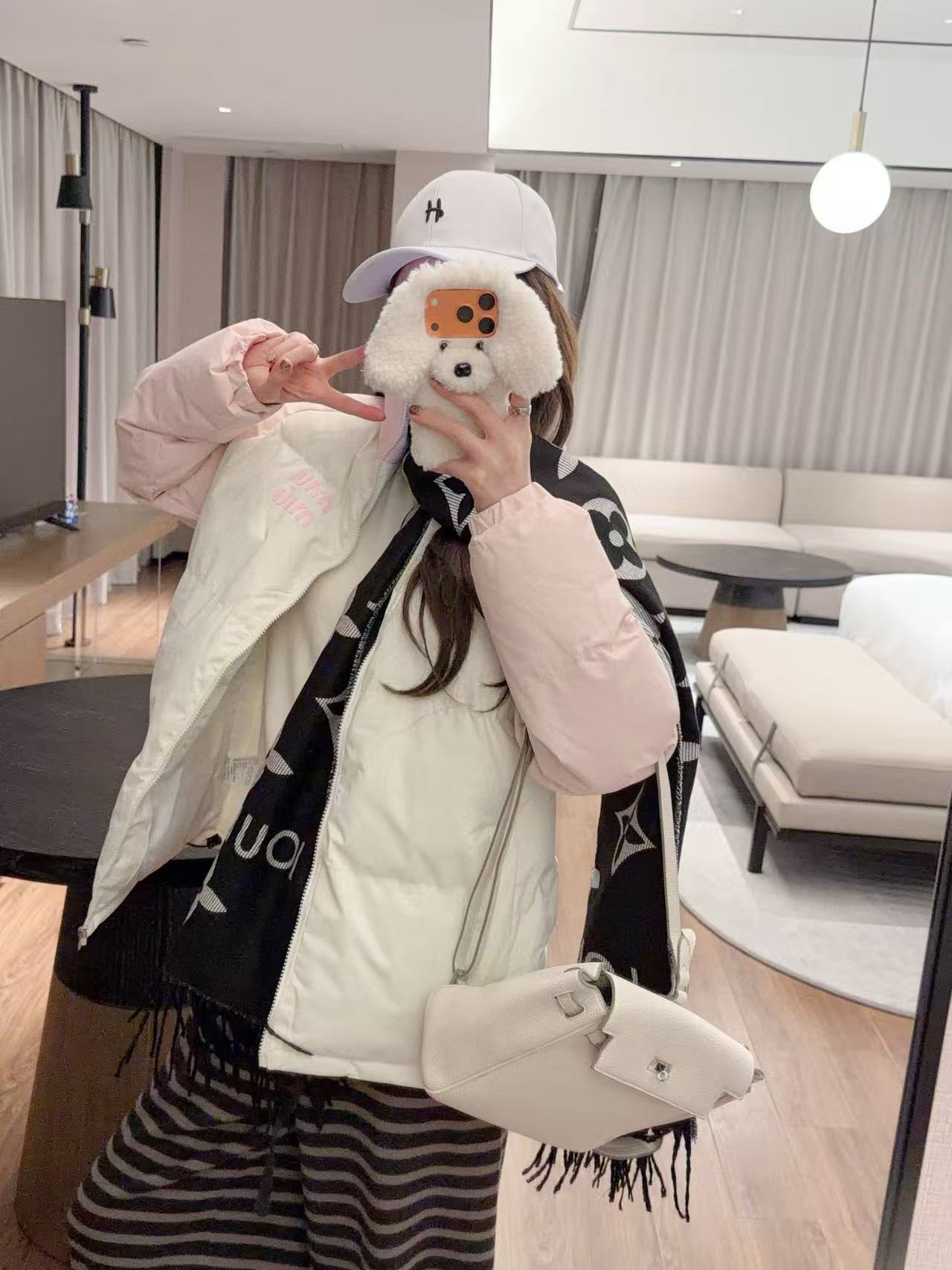 M1UM1U シンプルカラーブロックコットンジャケット【50％割引+送料無料】