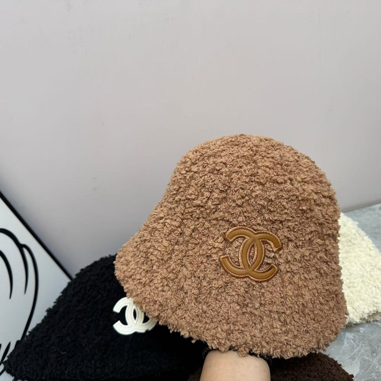 CHANE1 ダブルC フィッシャーマンハット【50％割引+送料無料】