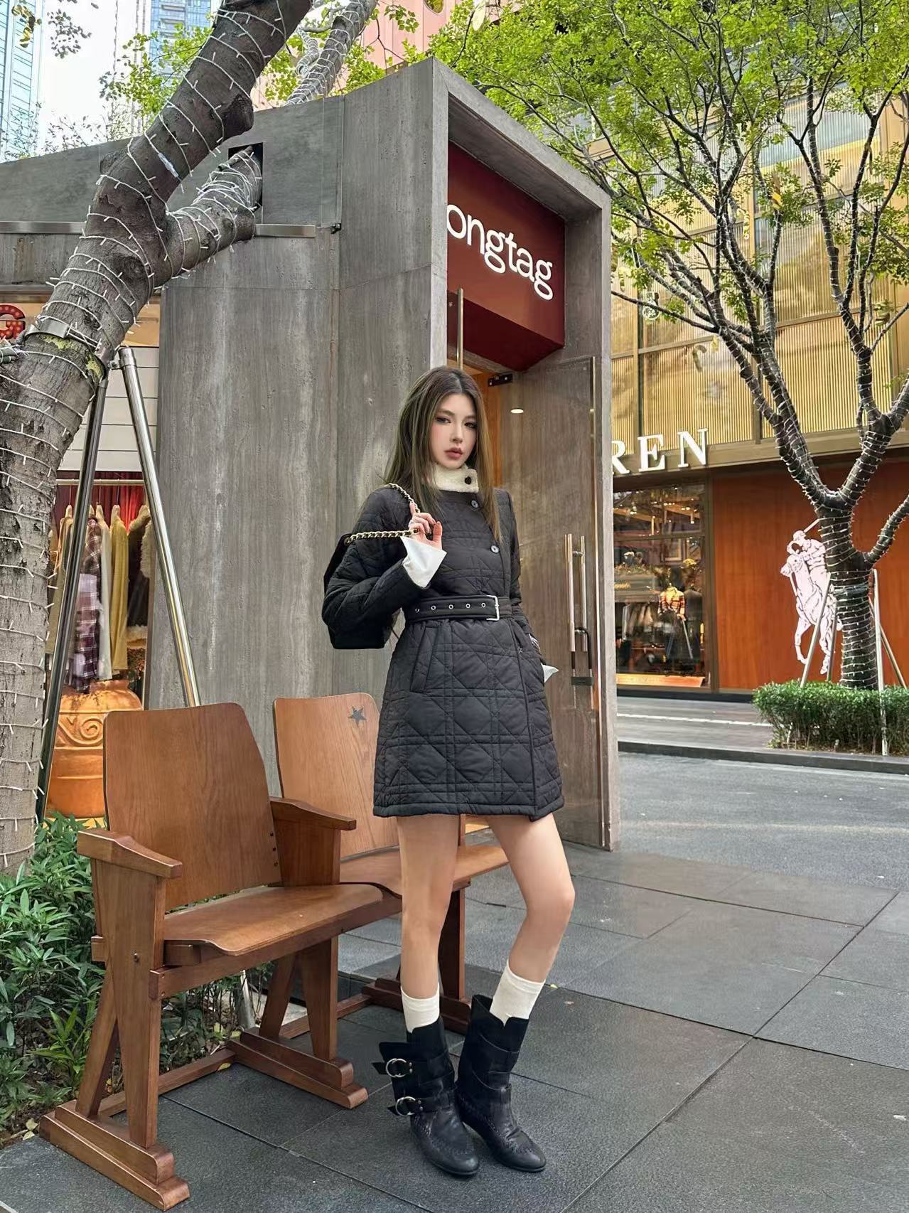 DIOR 高品質チェック柄コットンジャケット【50％割引+送料無料】