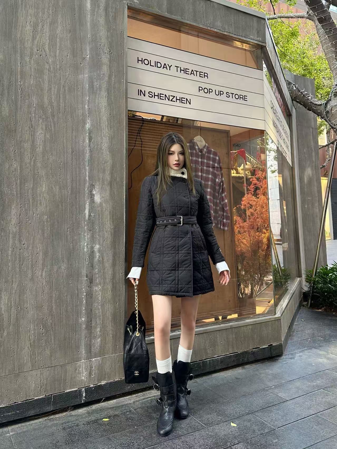 DIOR 高品質チェック柄コットンジャケット【50％割引+送料無料】