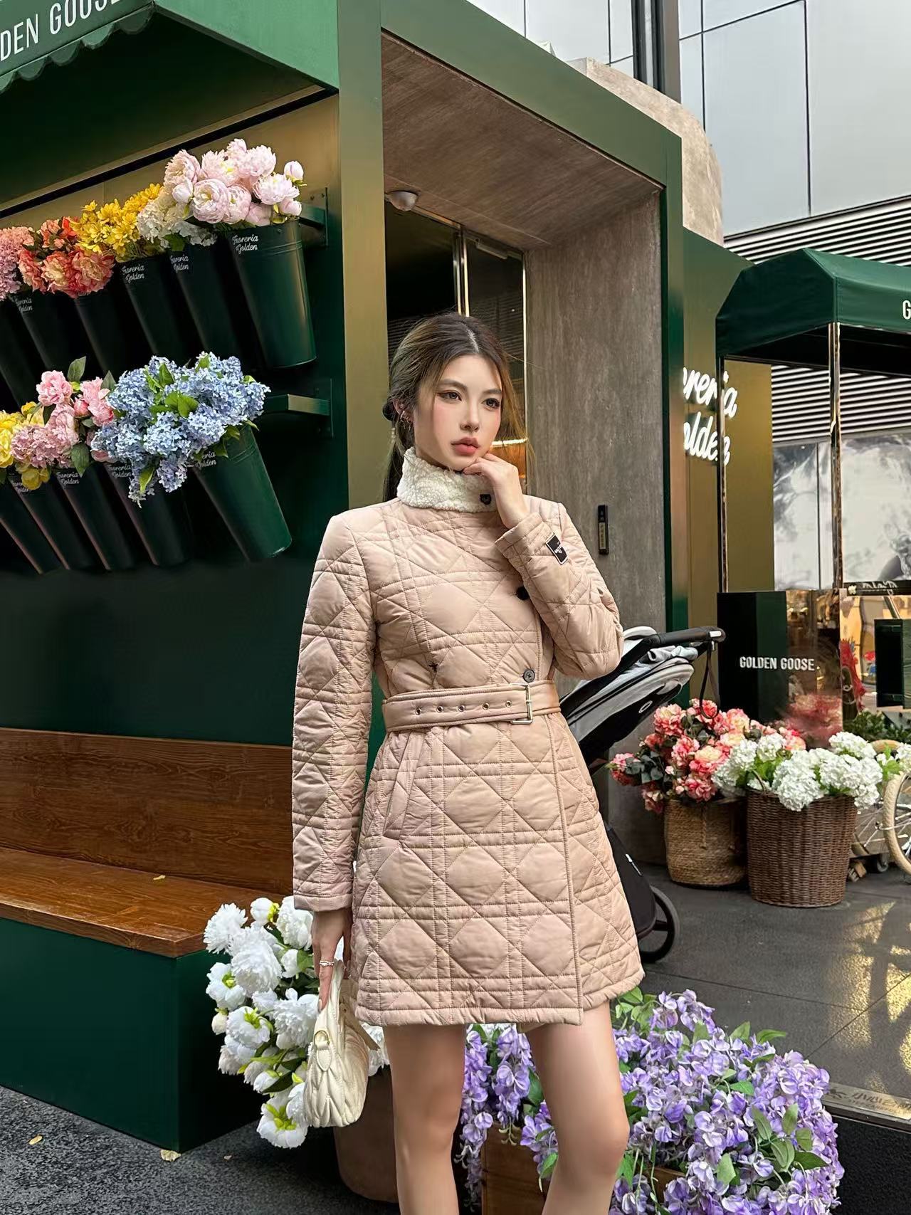 DIOR 高品質チェック柄コットンジャケット【50％割引+送料無料】