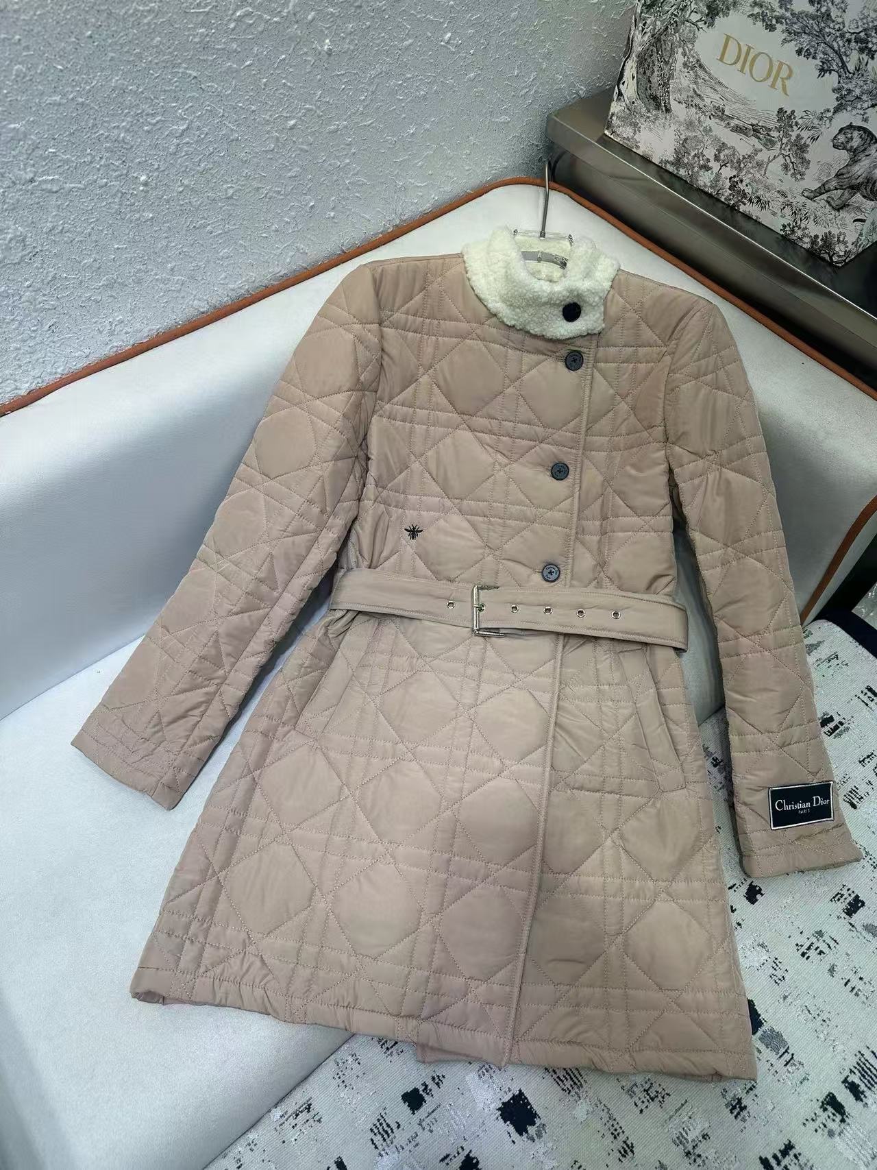 DIOR 高品質チェック柄コットンジャケット【50％割引+送料無料】