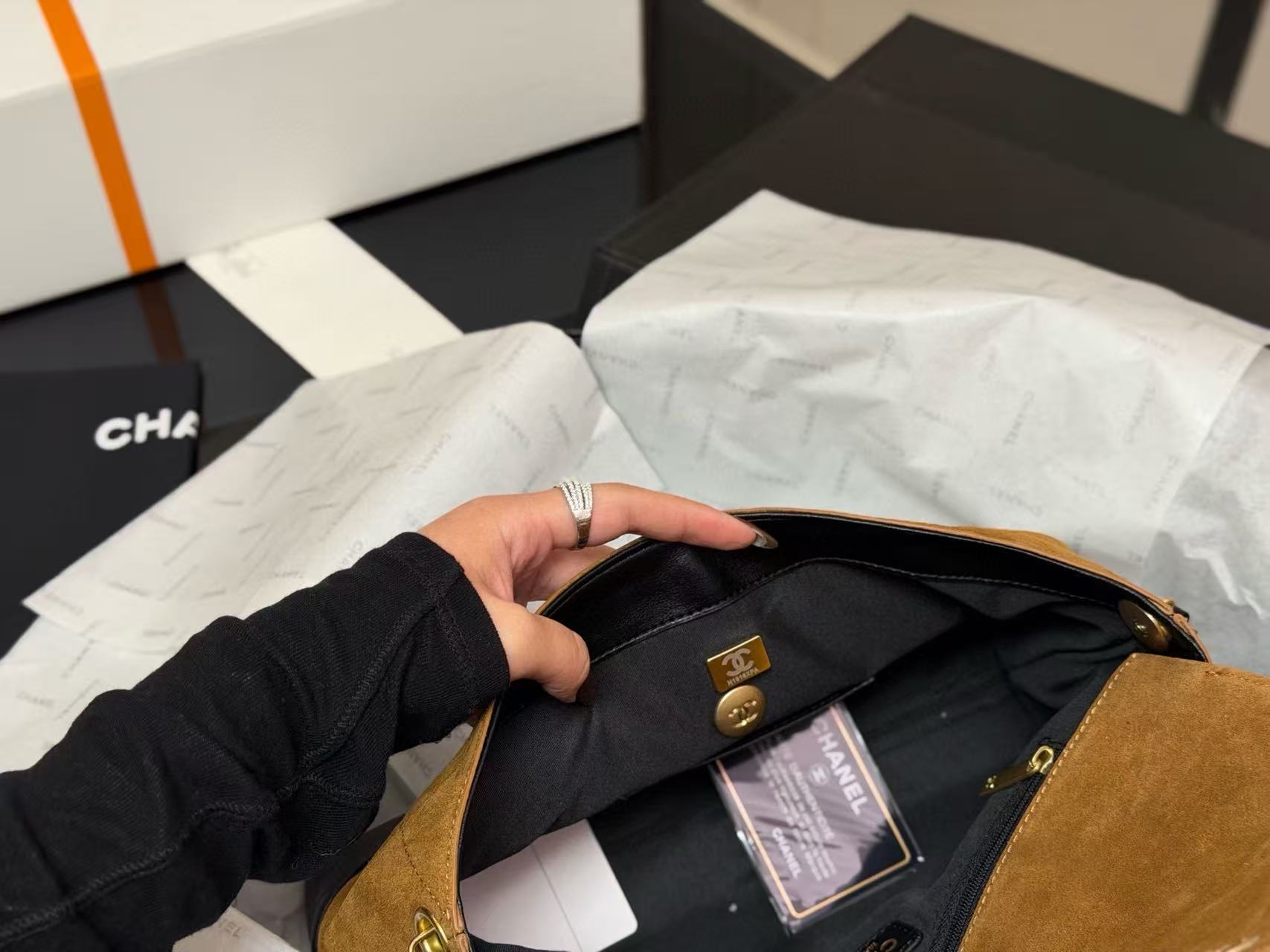 CHANE1 ディアスキンチェーンハンドバッグ【50％割引+送料無料】