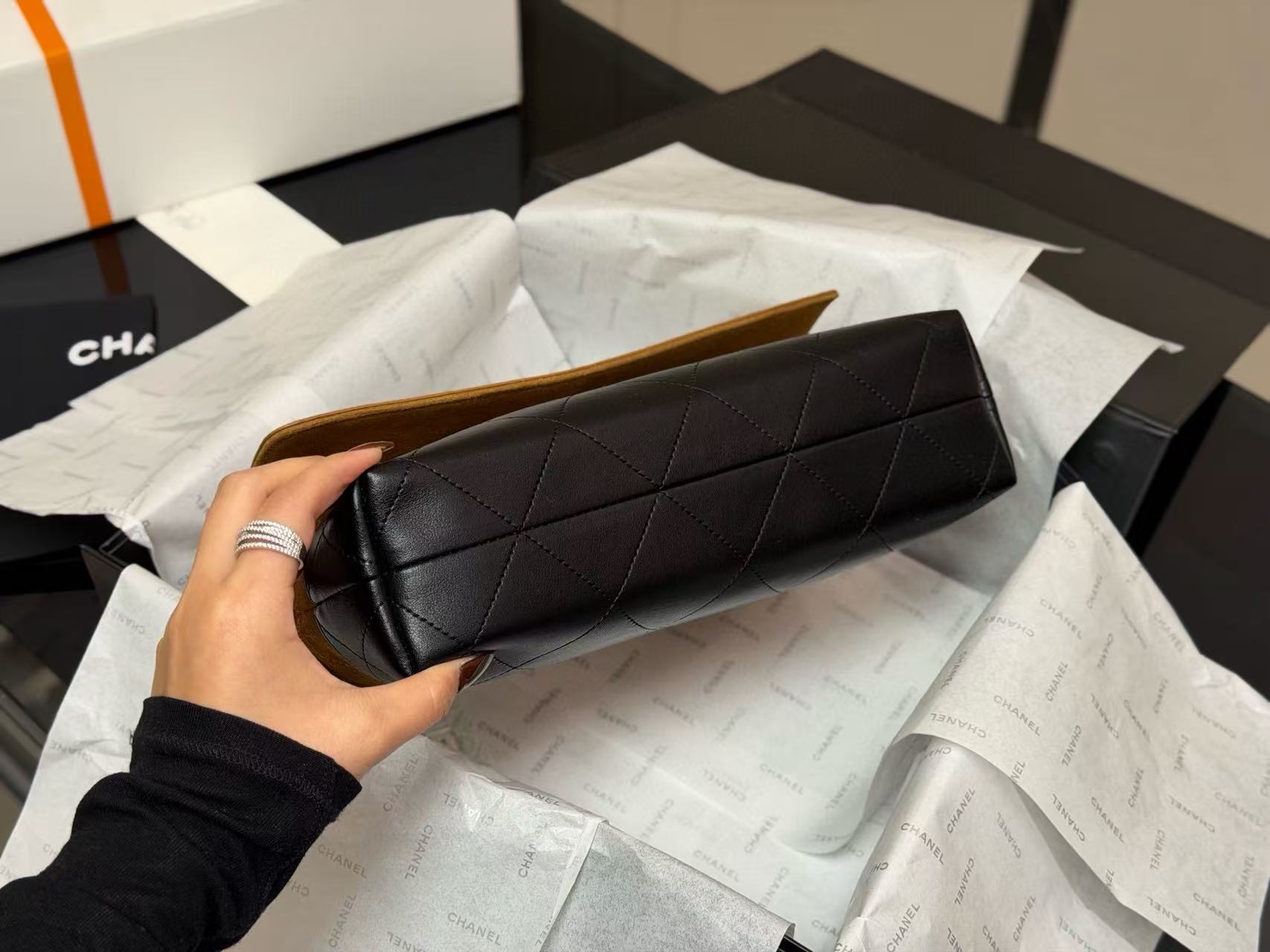 CHANE1 ディアスキンチェーンハンドバッグ【50％割引+送料無料】