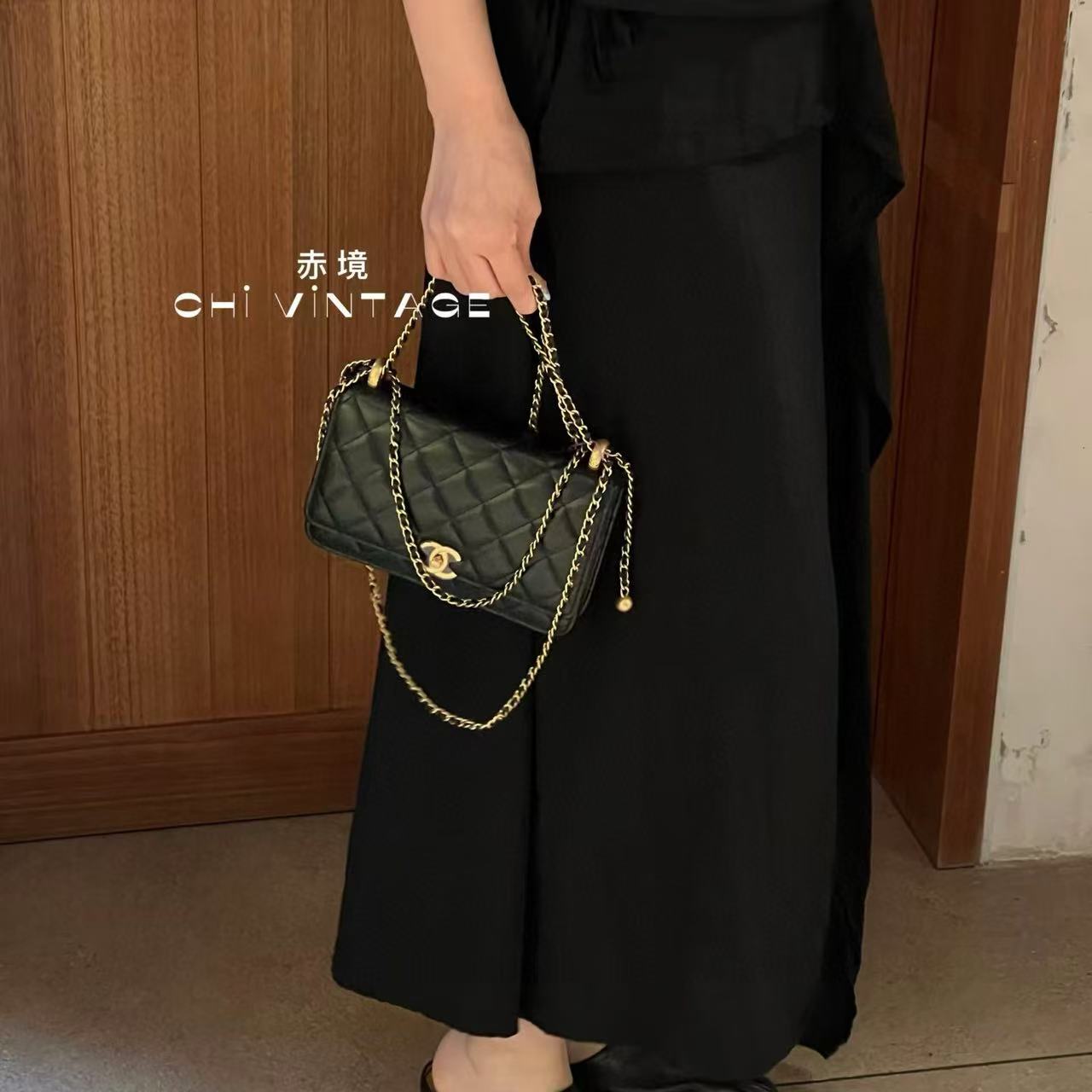 CHANE1 チェーンショルダーバッグ【50％割引+送料無料】