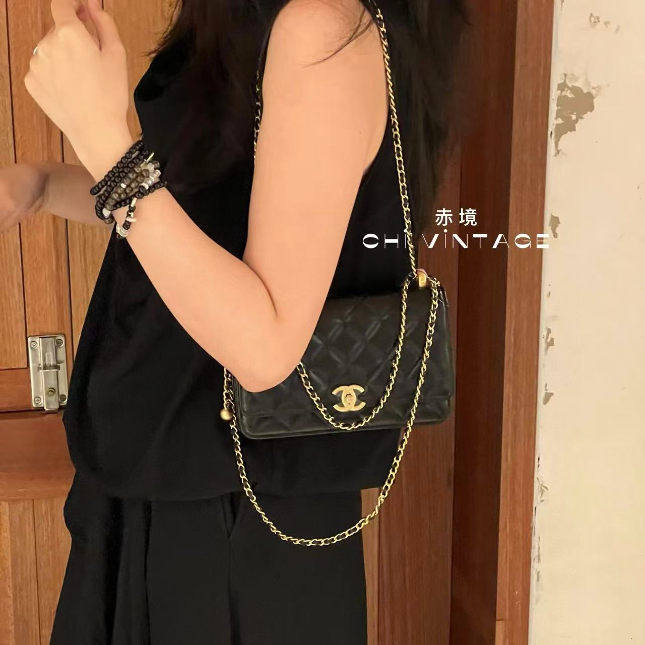 CHANE1 チェーンショルダーバッグ【50％割引+送料無料】
