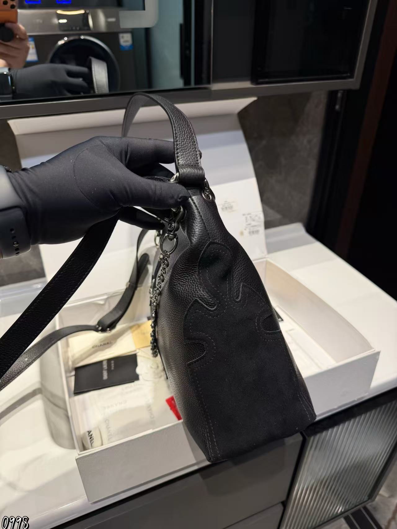 Chr0me Heartsチェーンアンダーアームバッグ【50％割引+送料無料】