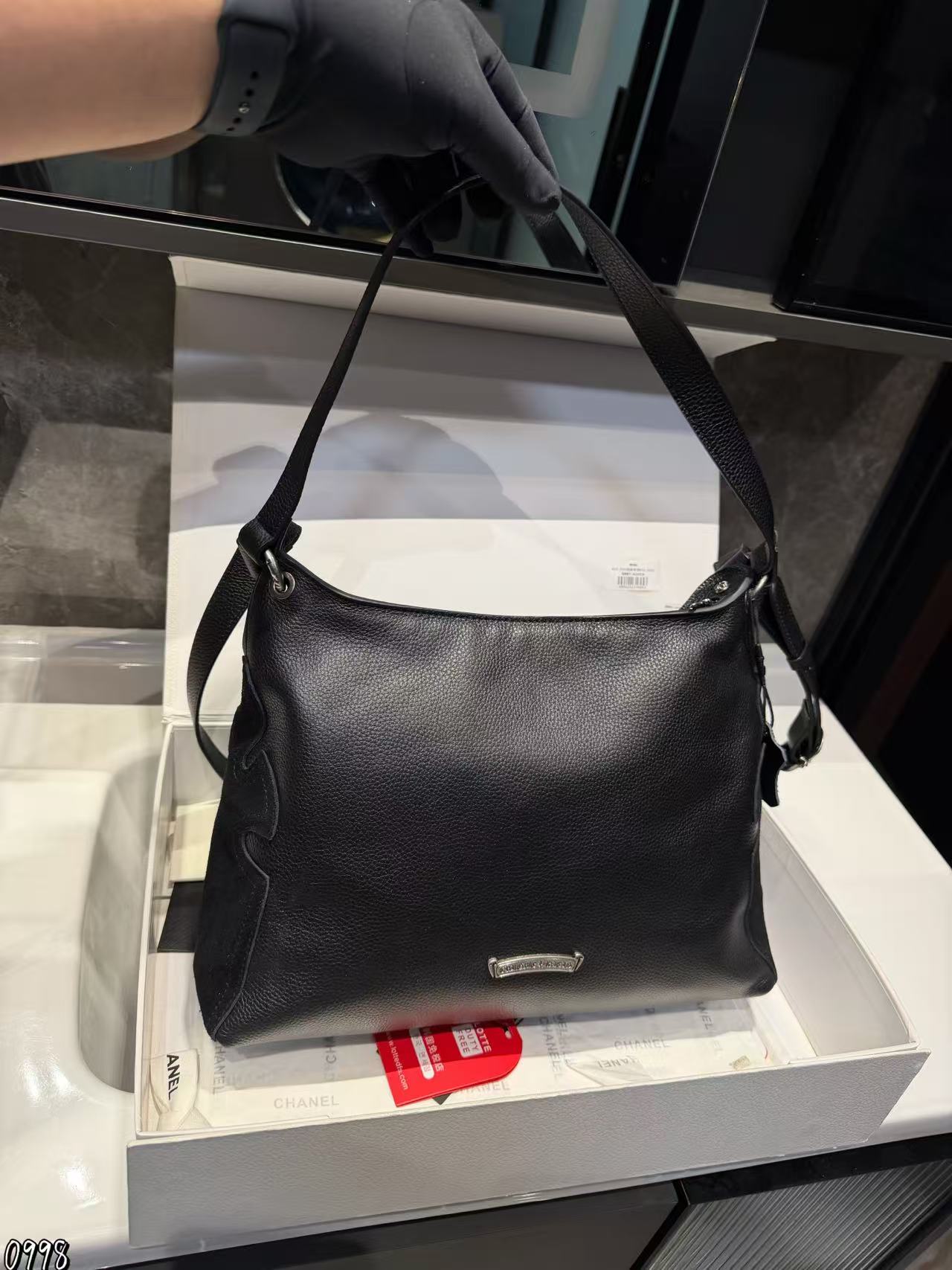 Chr0me Heartsチェーンアンダーアームバッグ【50％割引+送料無料】