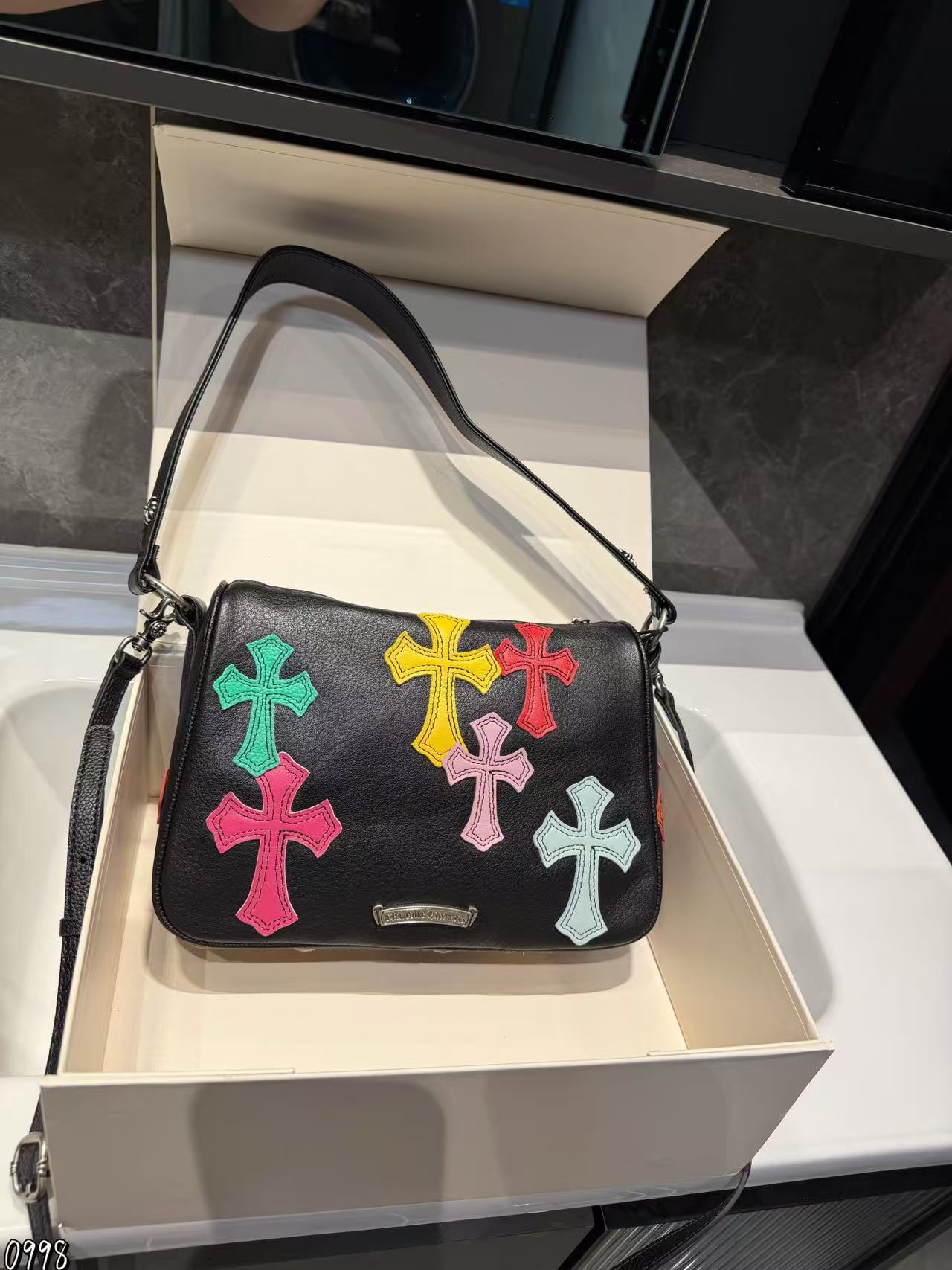 Chr0me Heartsチェーンハンドバッグ【50％割引+送料無料】