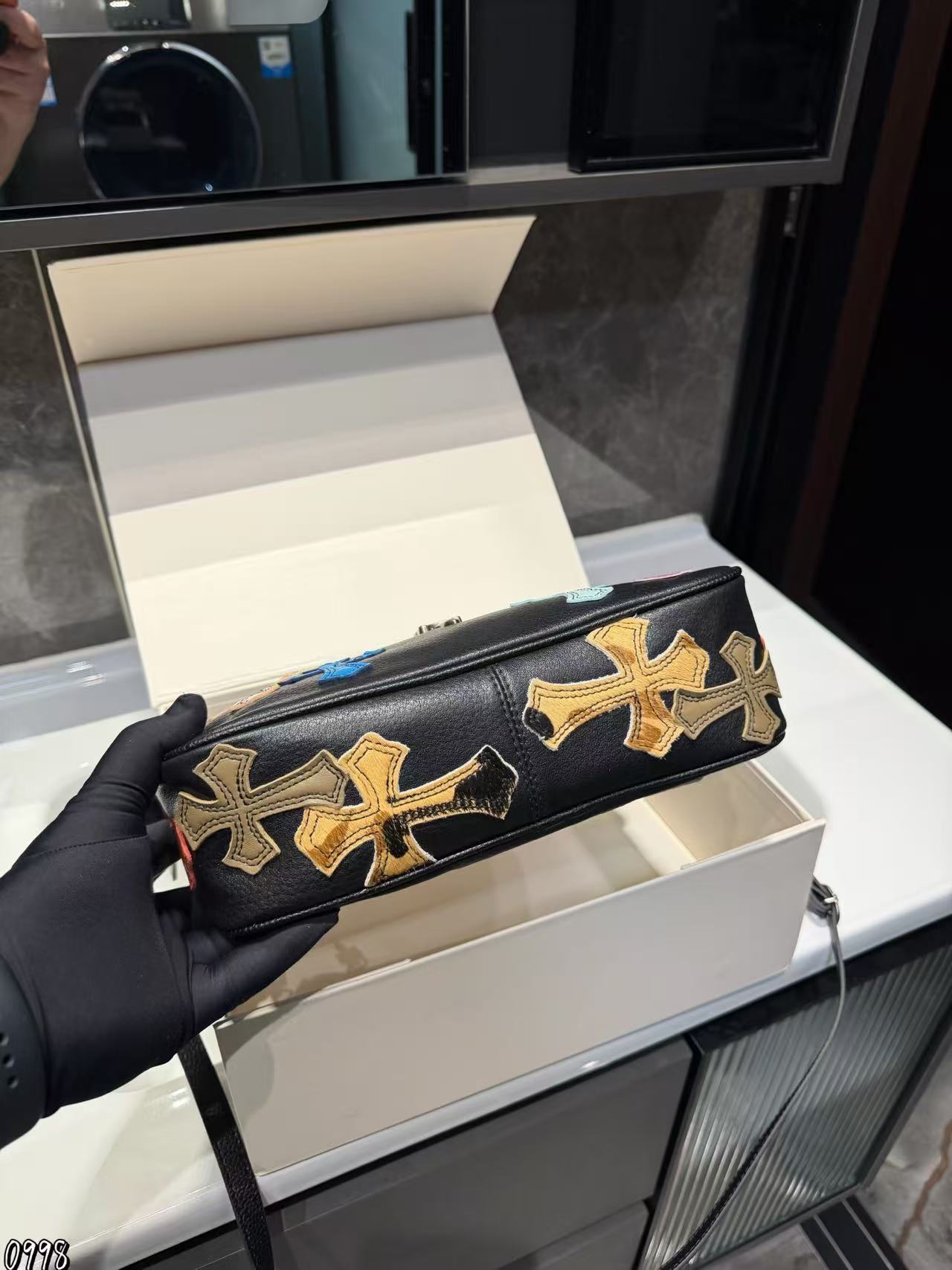 Chr0me Heartsチェーンハンドバッグ【50％割引+送料無料】