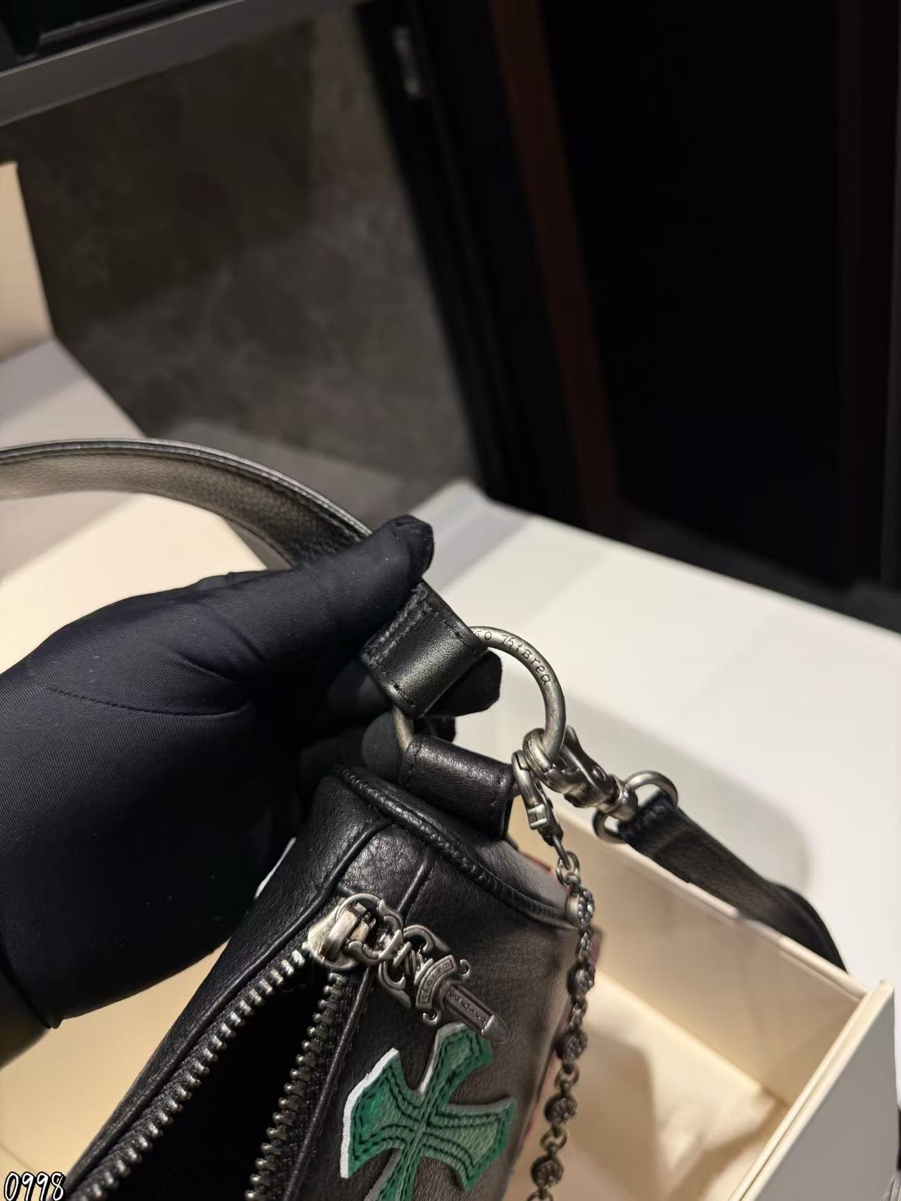 Chr0me Heartsチェーンハンドバッグ【50％割引+送料無料】