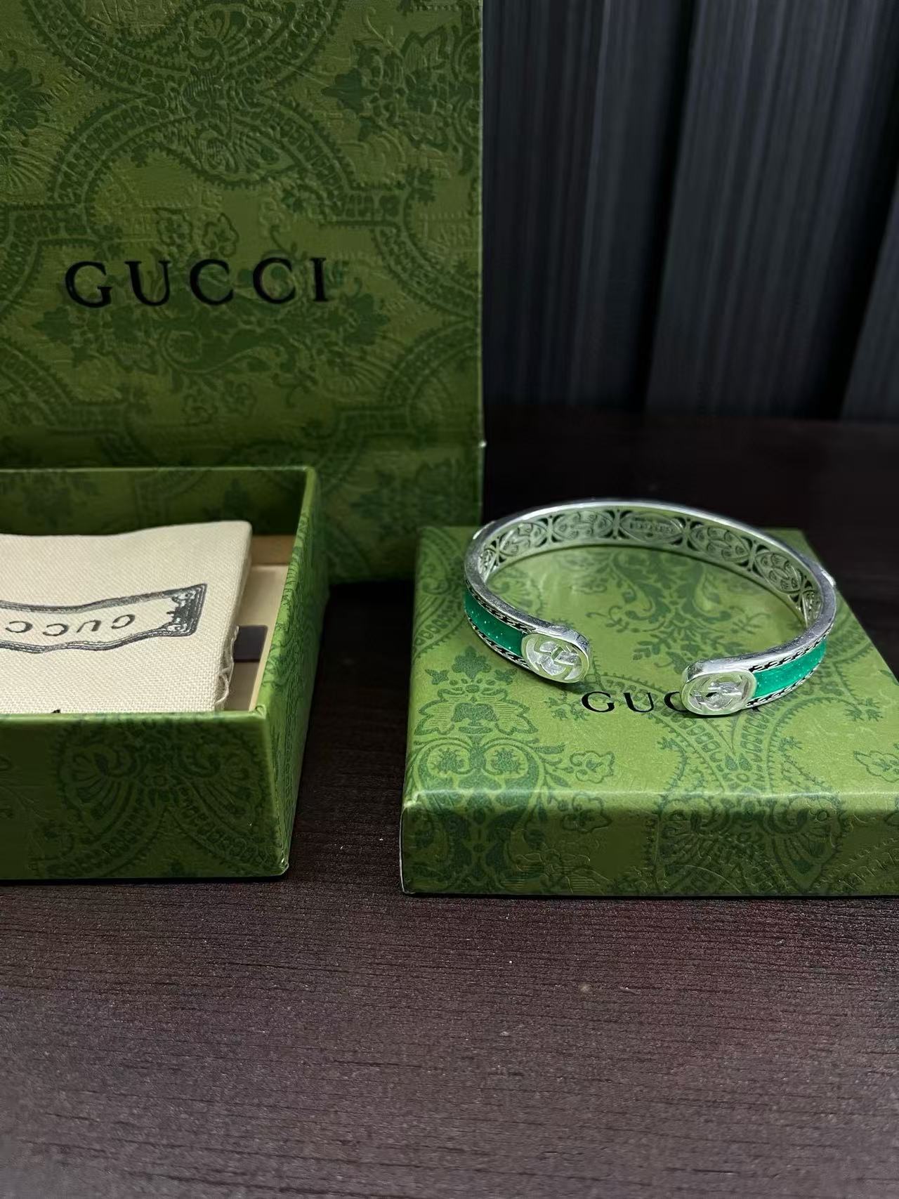 GUCC1 クラシック オープンバングル【50％割引+送料無料】